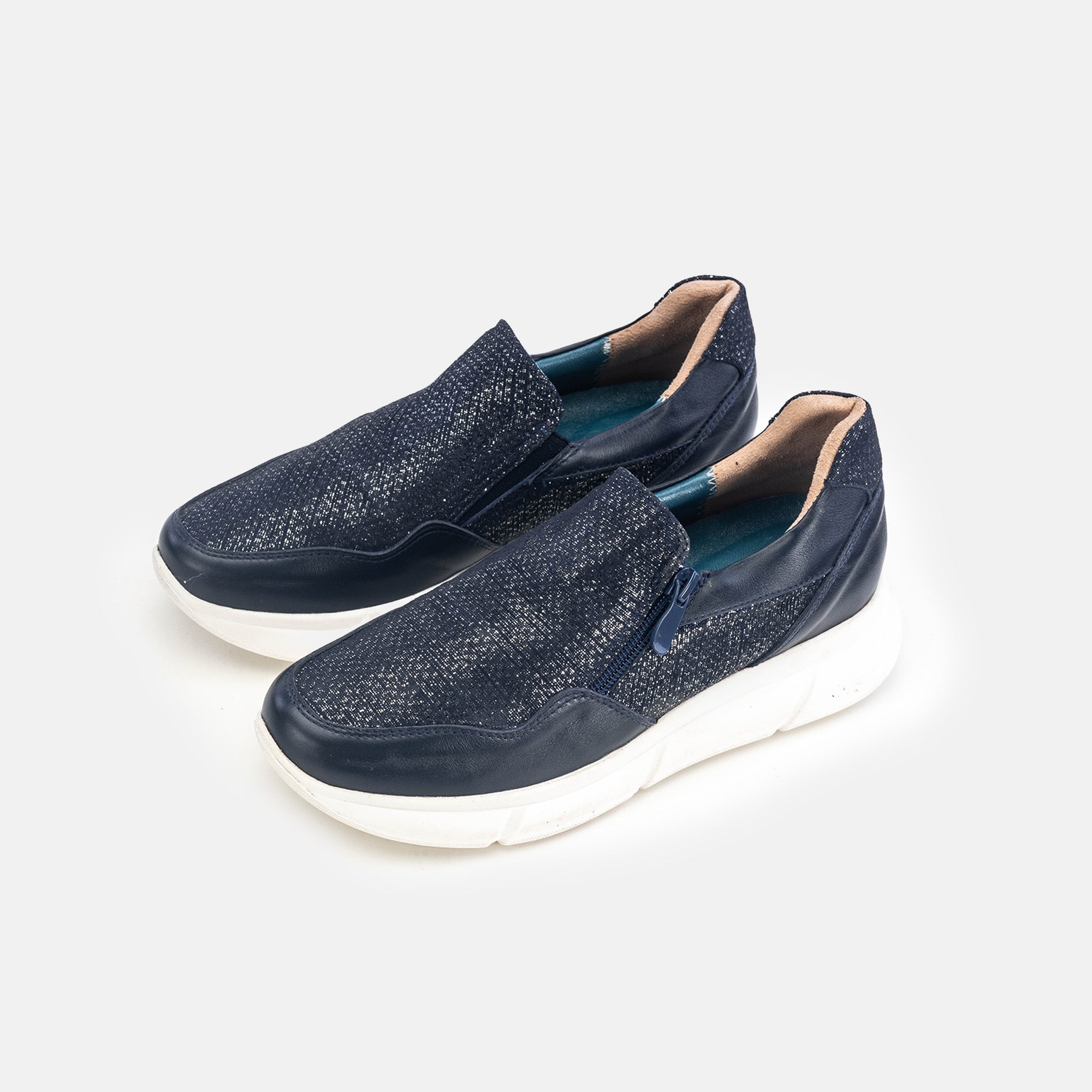 Volzak 178 Leather sneaker Blue