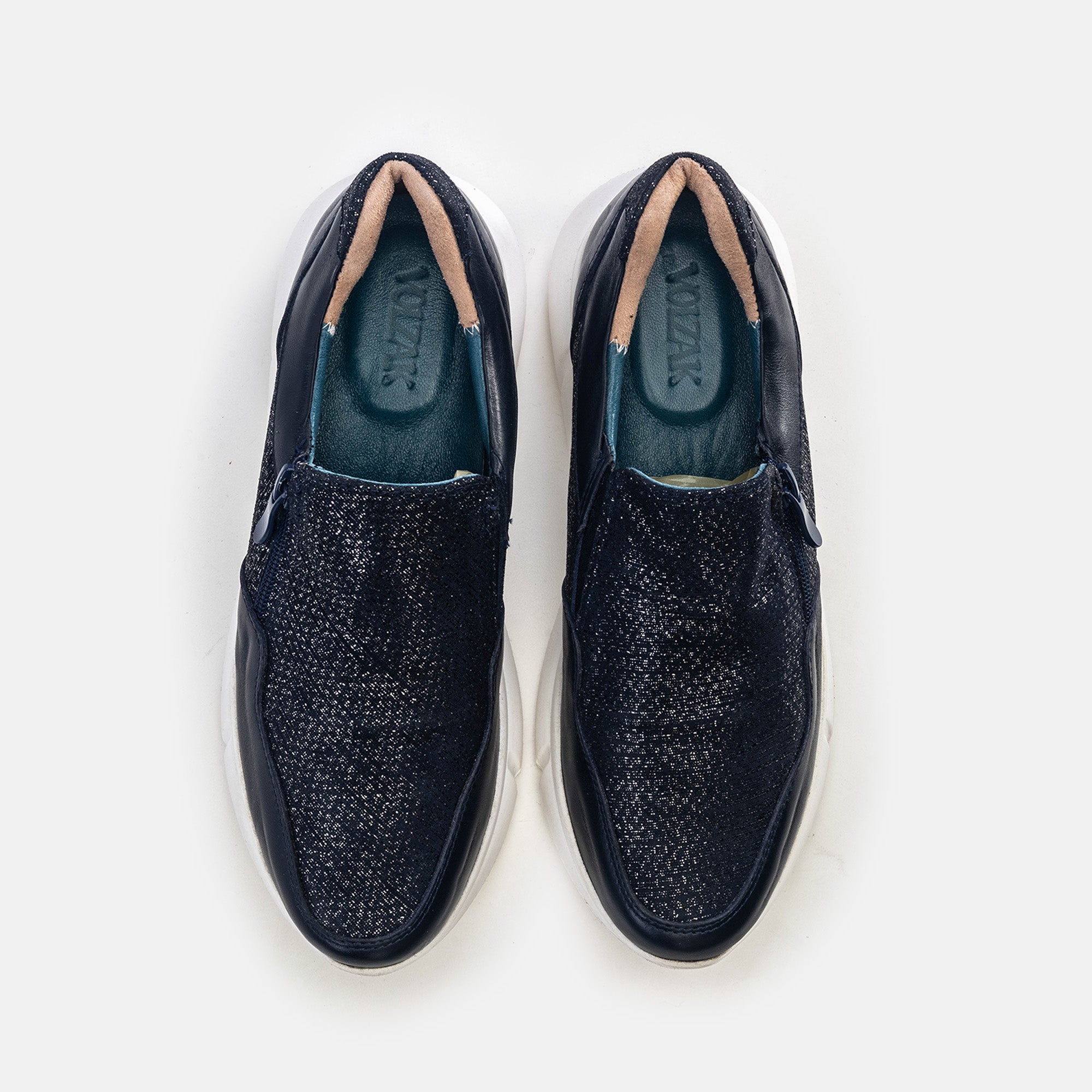 Volzak 178 Leather sneaker Blue