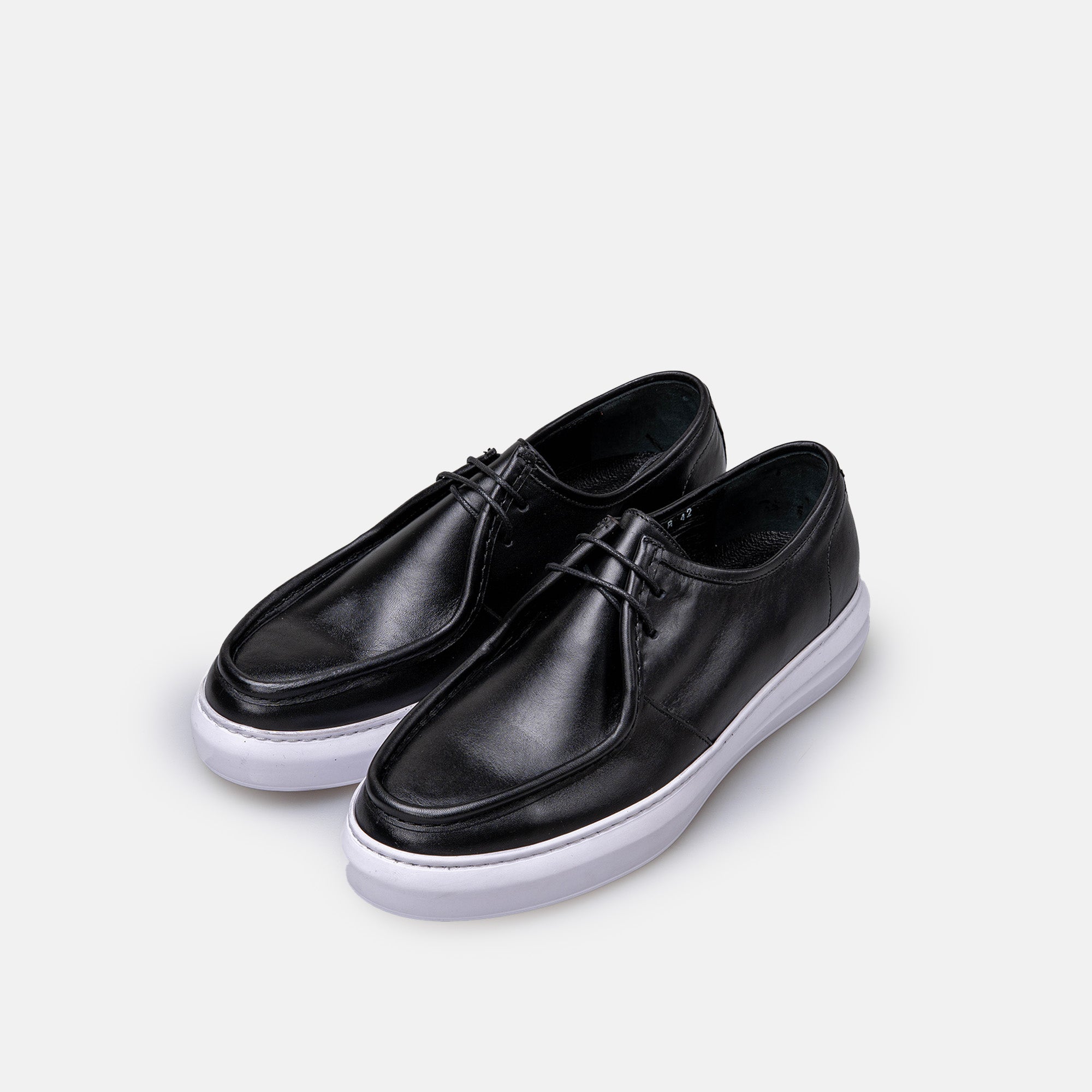Volzak 5418 Black leather sneaker