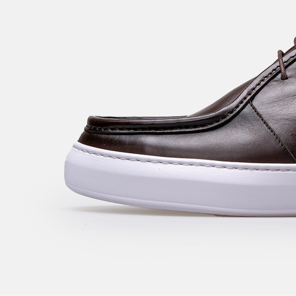 Volzak 5418 Brown leather sneaker