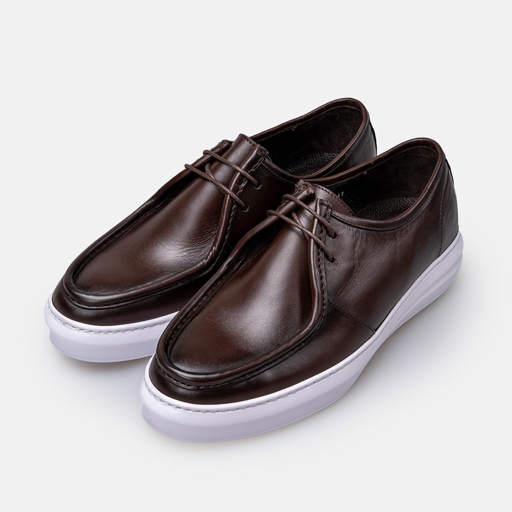 Volzak 5418 Brown leather sneaker
