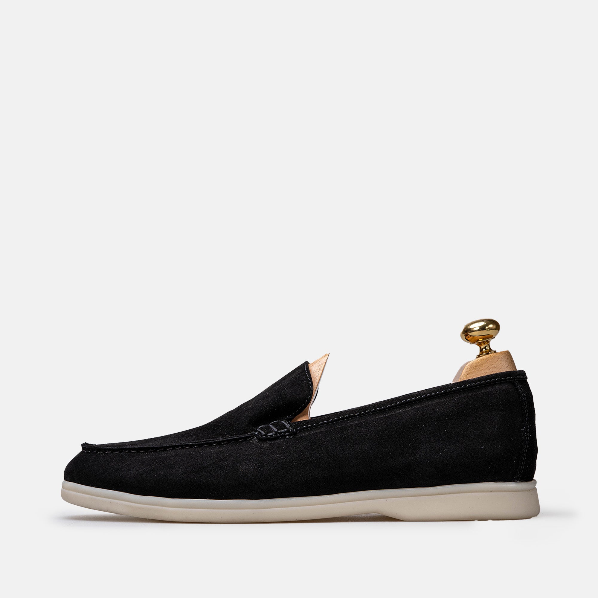 Volzak 3061 Black Suede Loafer