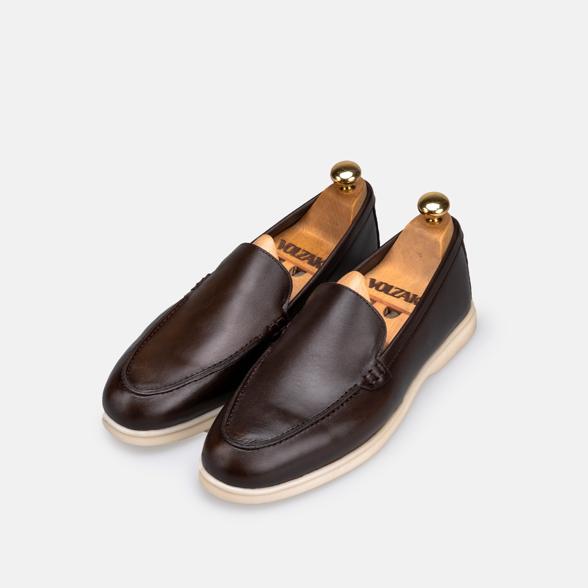 Volzak 3061 s Mocassin en cuir Marron