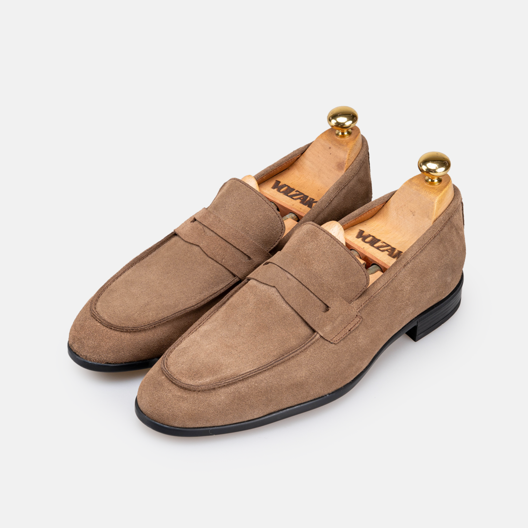 Volzak 5209 chaussure en daim Taupe