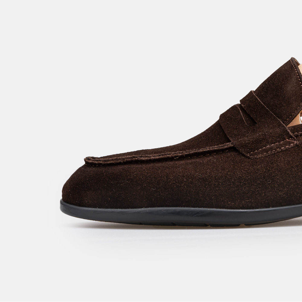 Volzak 5209 brown suede shoe