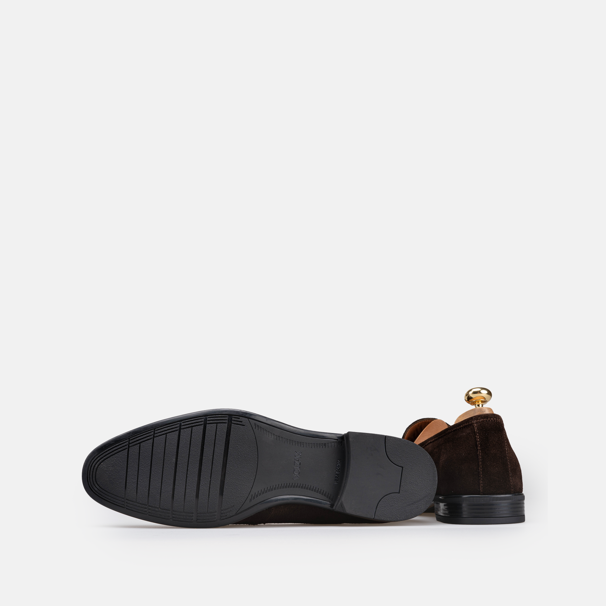 Volzak 5209 brown suede shoe