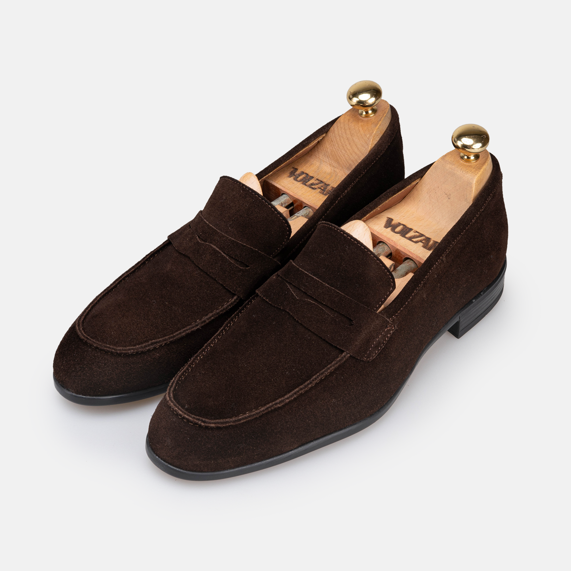 Volzak 5209 brown suede shoe
