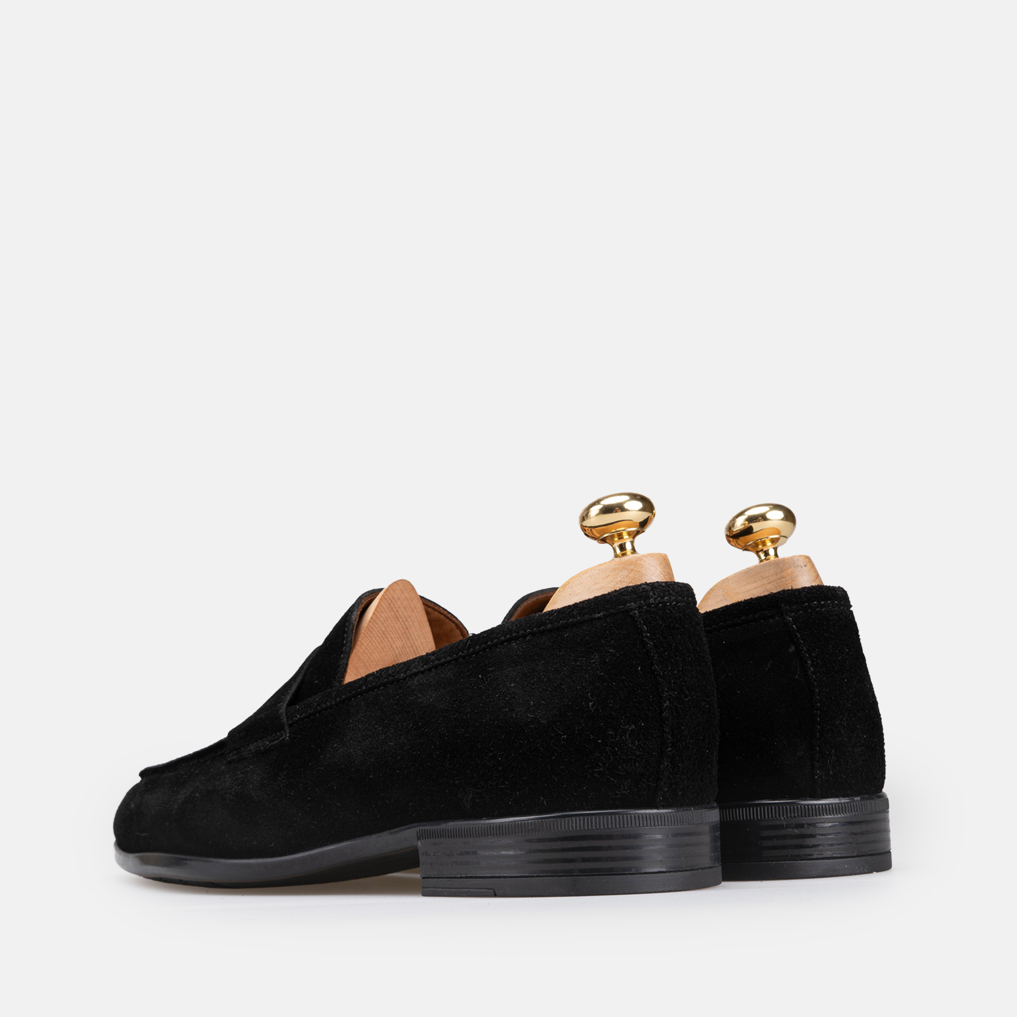 Volzak 5209 black suede shoe