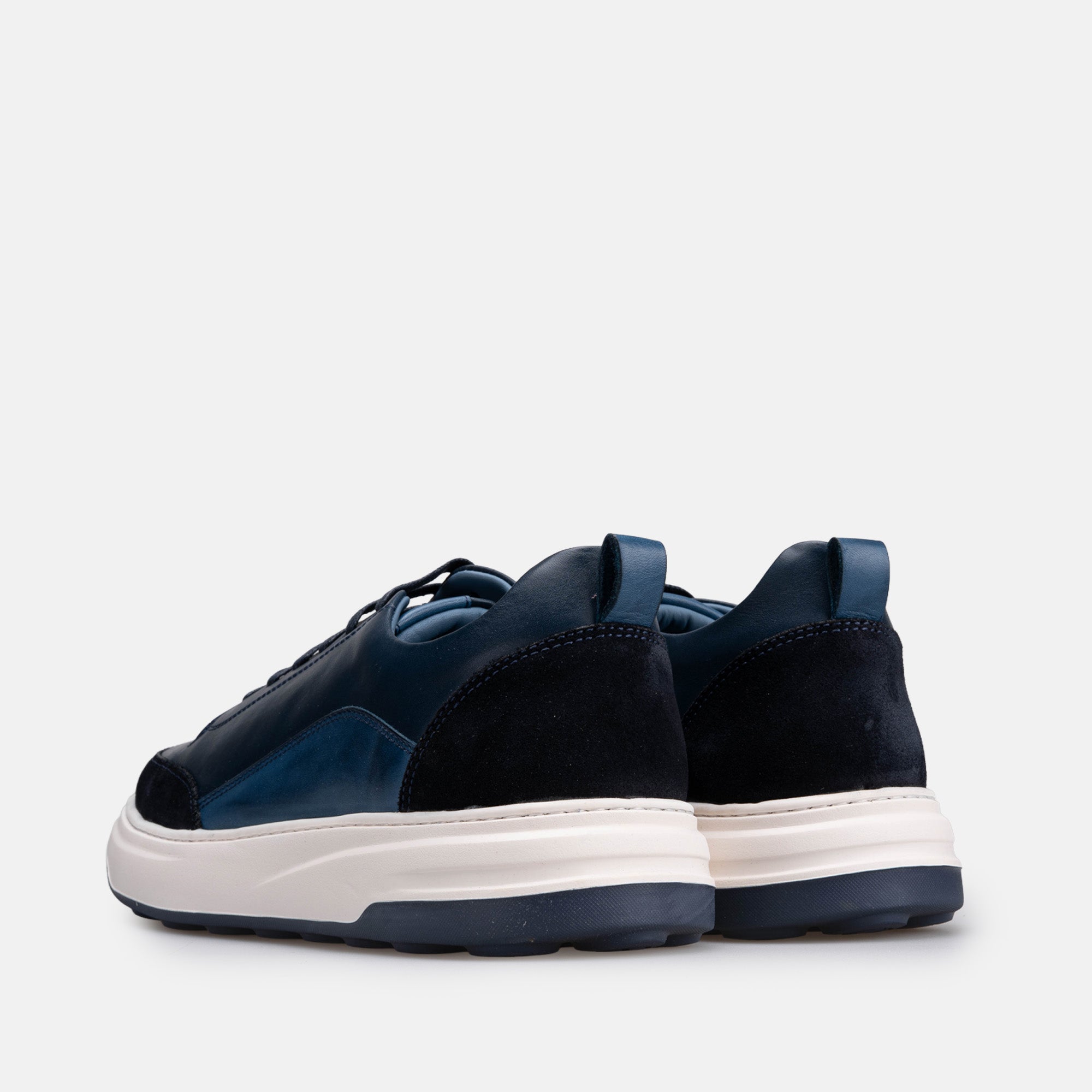 Volzak 6056 leather sneaker Blue
