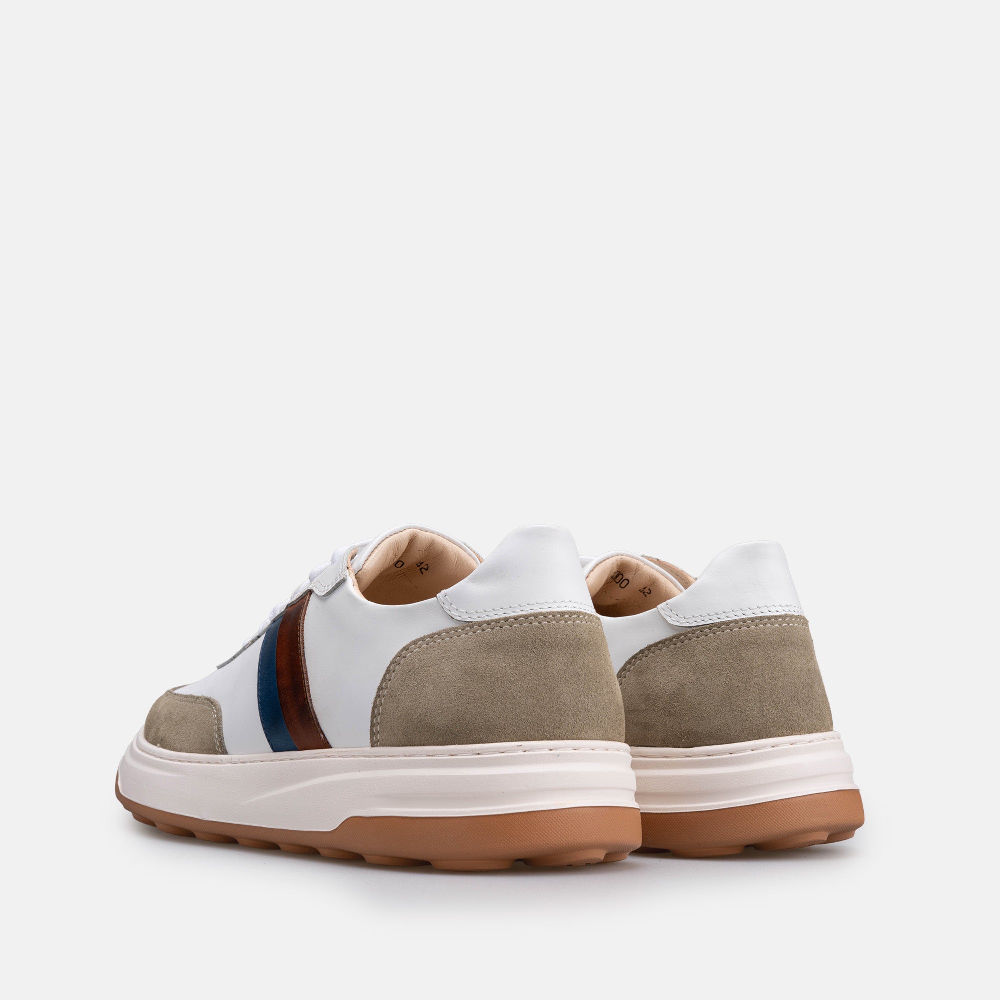 Volzak 7000 leather sneaker White