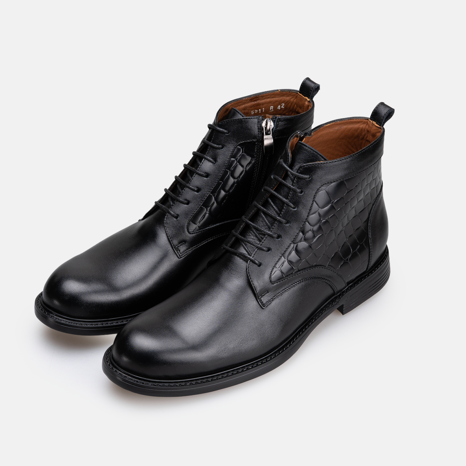 Volzak 5511 Bottine en cuir Noir