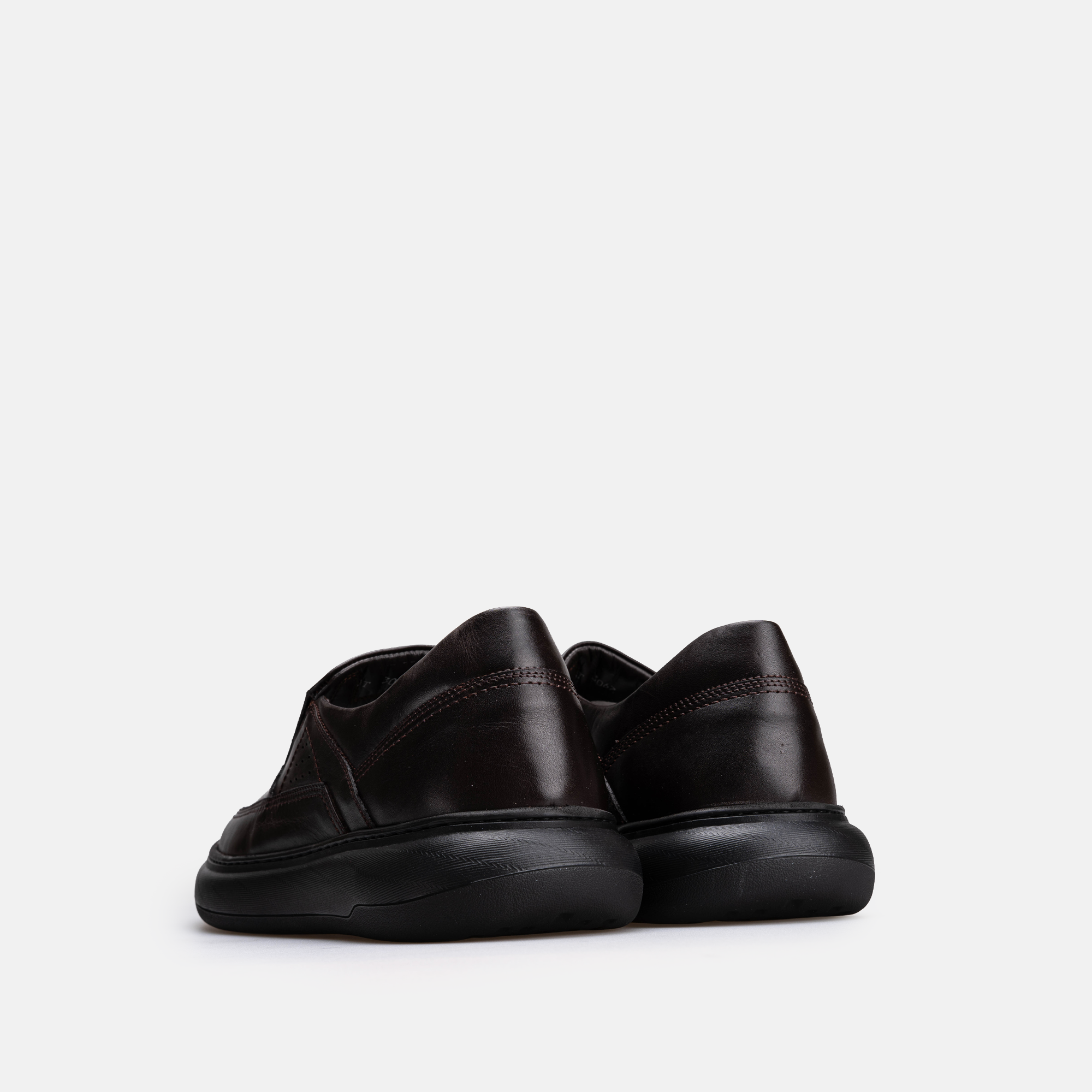 Volzak 3067 chaussure en cuir Marron Foncé