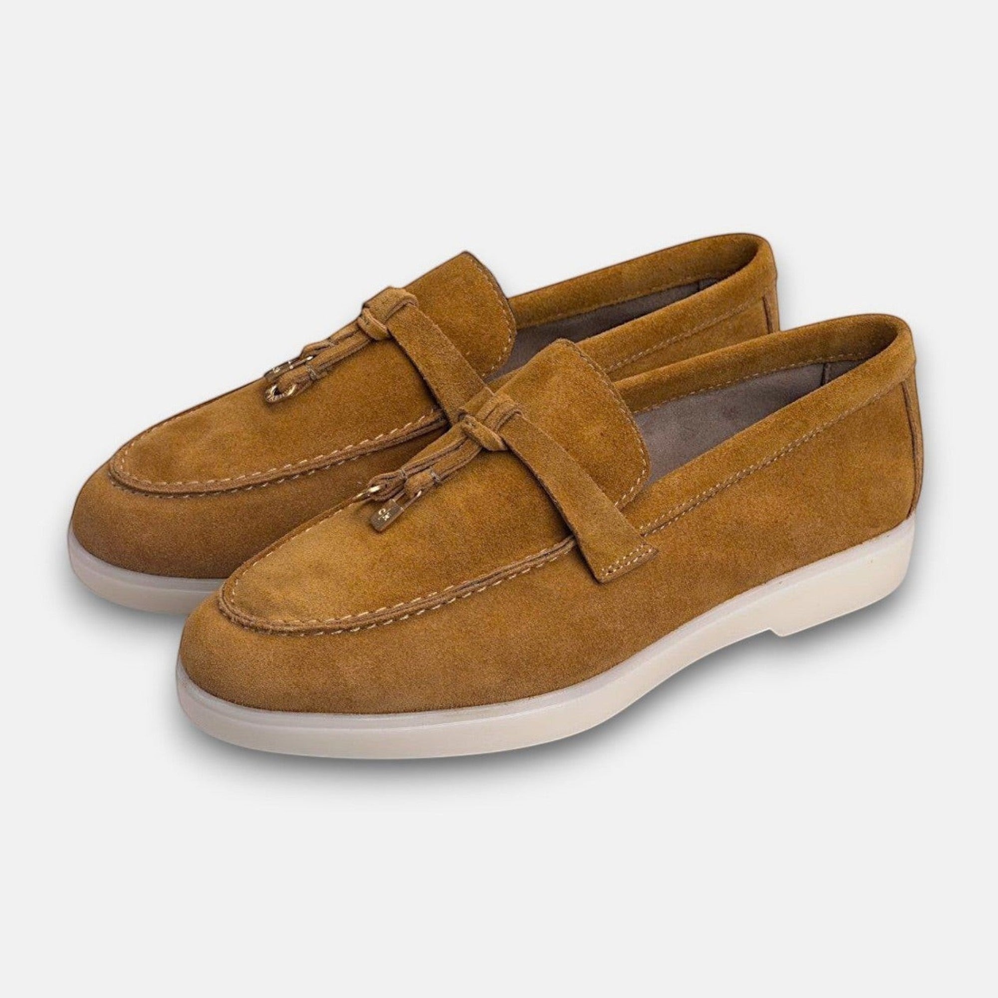 Volzak 279 Mocassin en daim Camel