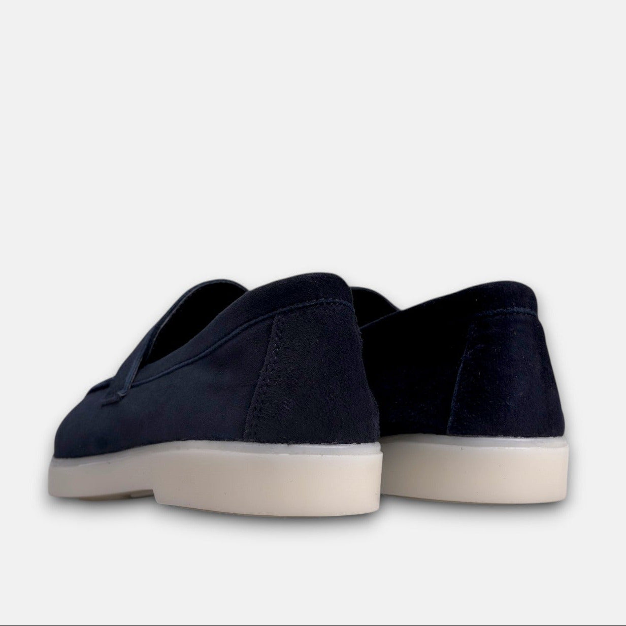 Volzak 279 Mocassin en daim Bleu