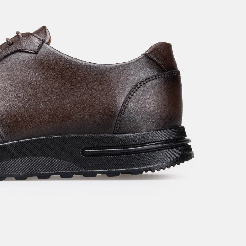 Volzak 5526 basket en cuir Marron