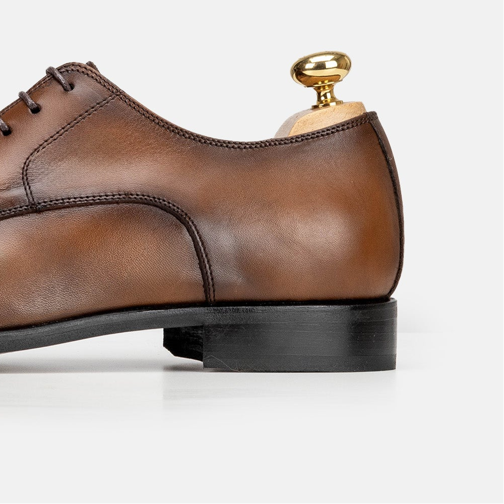 Volzak 5333 Vintage Brown Leather Shoe