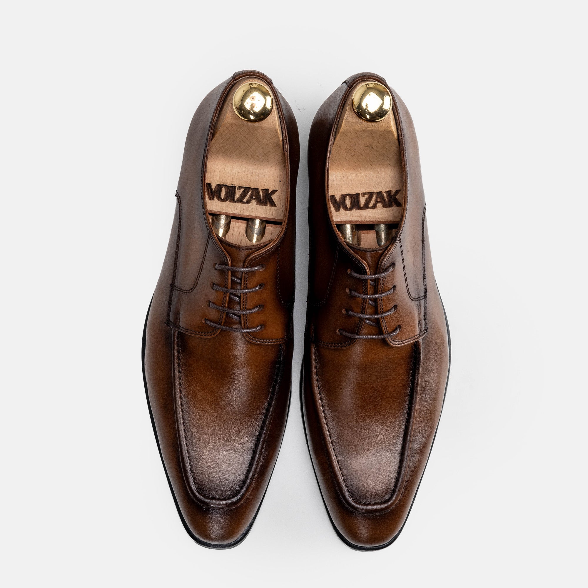 Volzak 5333 Vintage Brown Leather Shoe