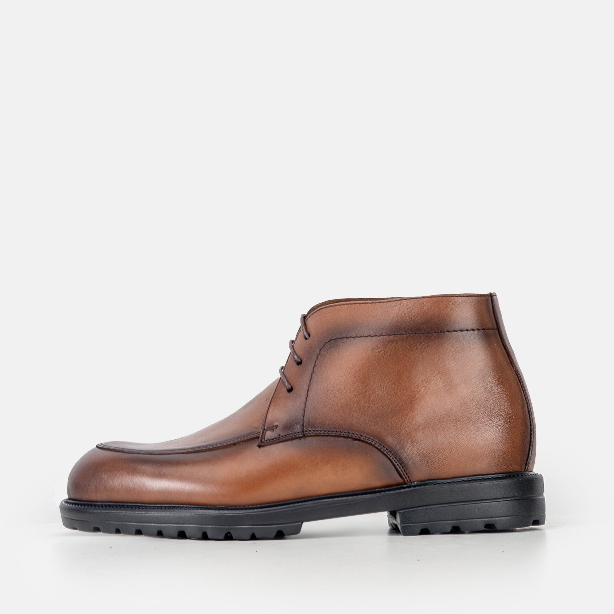 Volzak 5306 Vintage Brown Leather Ankle Boot