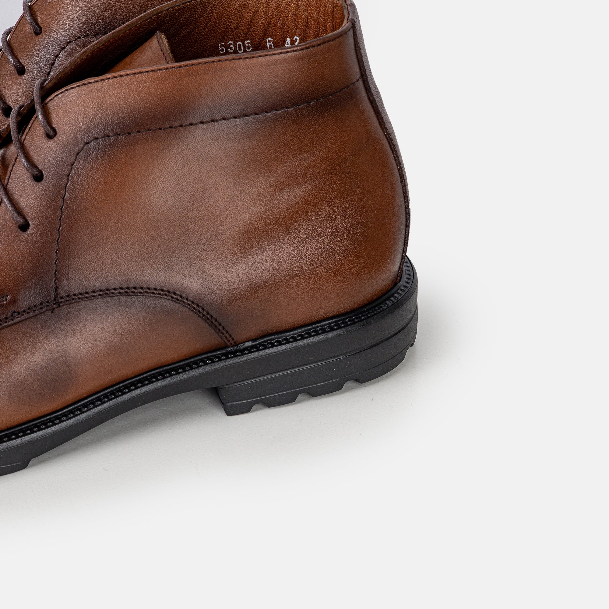 Volzak 5306 Vintage Brown Leather Ankle Boot