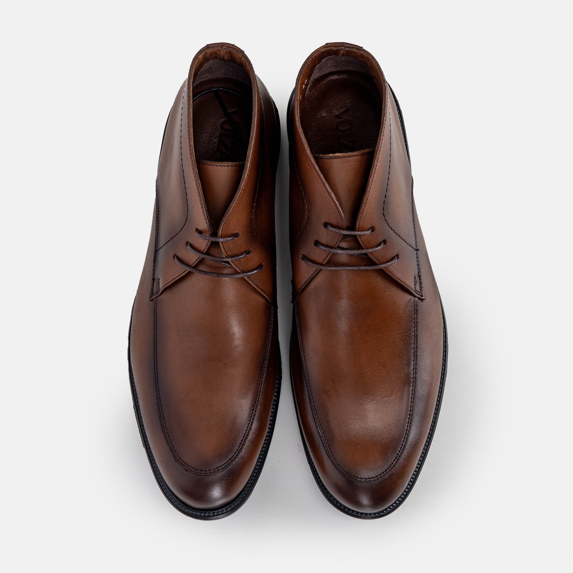 Volzak 5306 Vintage Brown Leather Ankle Boot