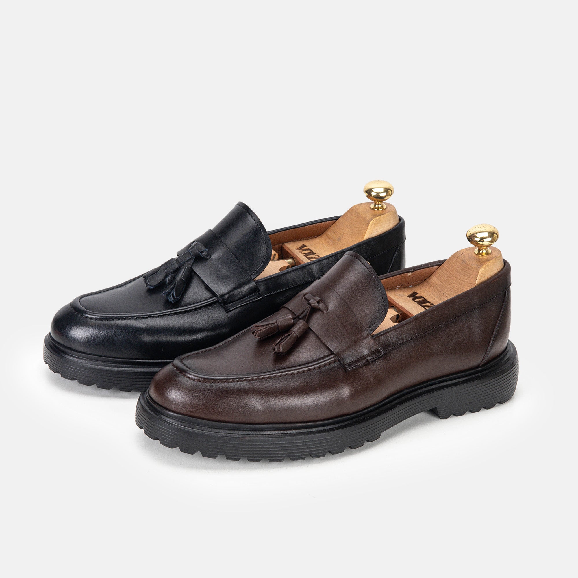 Volzak 5310 leather shoe Black