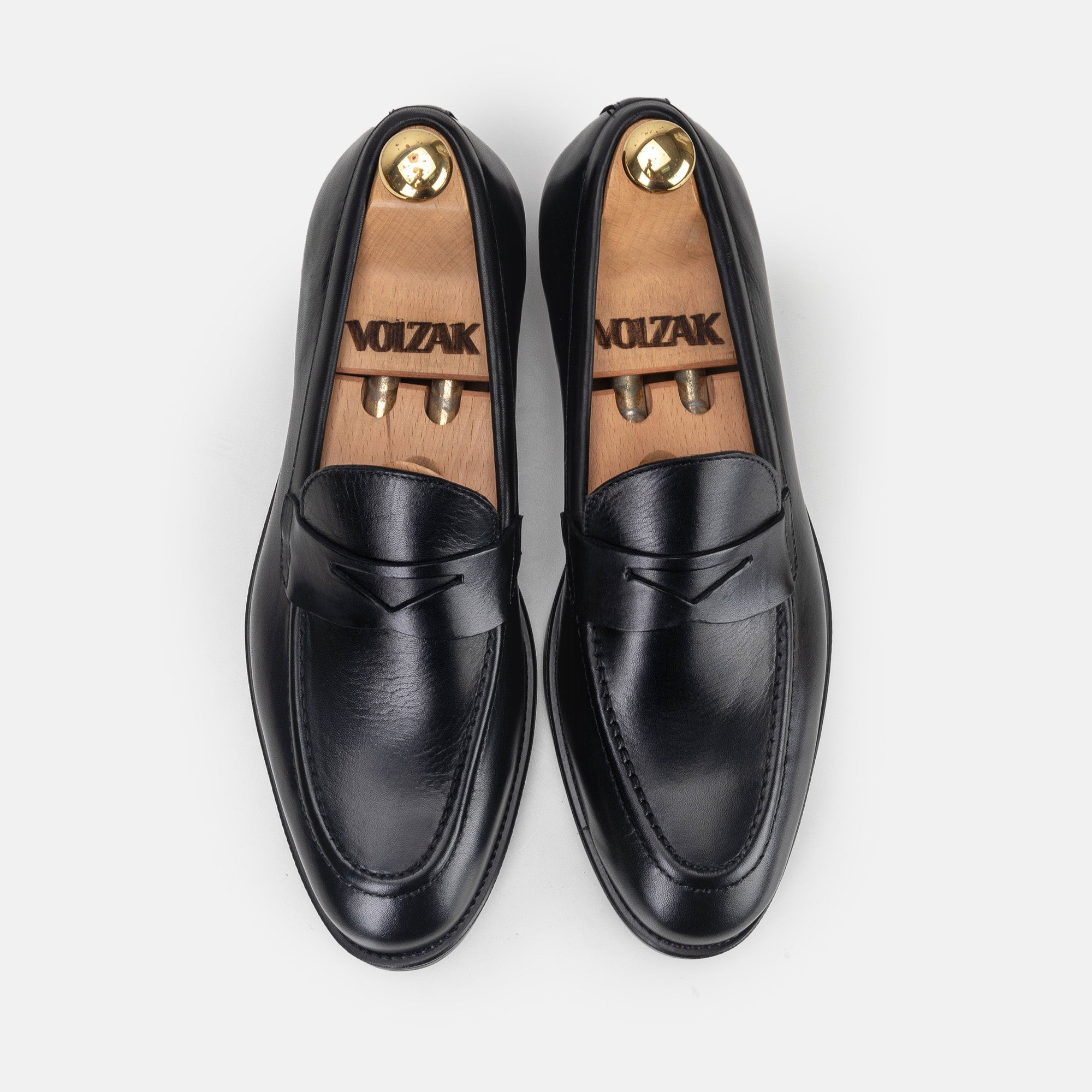 Volzak 3165 Black Leather Shoe