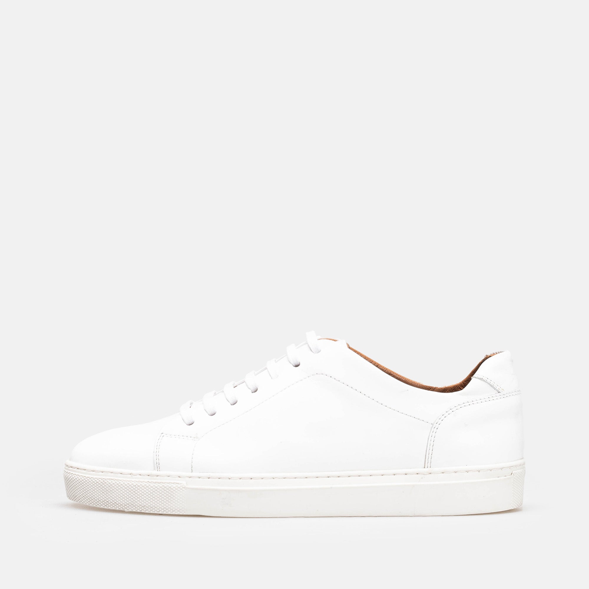 Volzak 5334 leather sneaker White