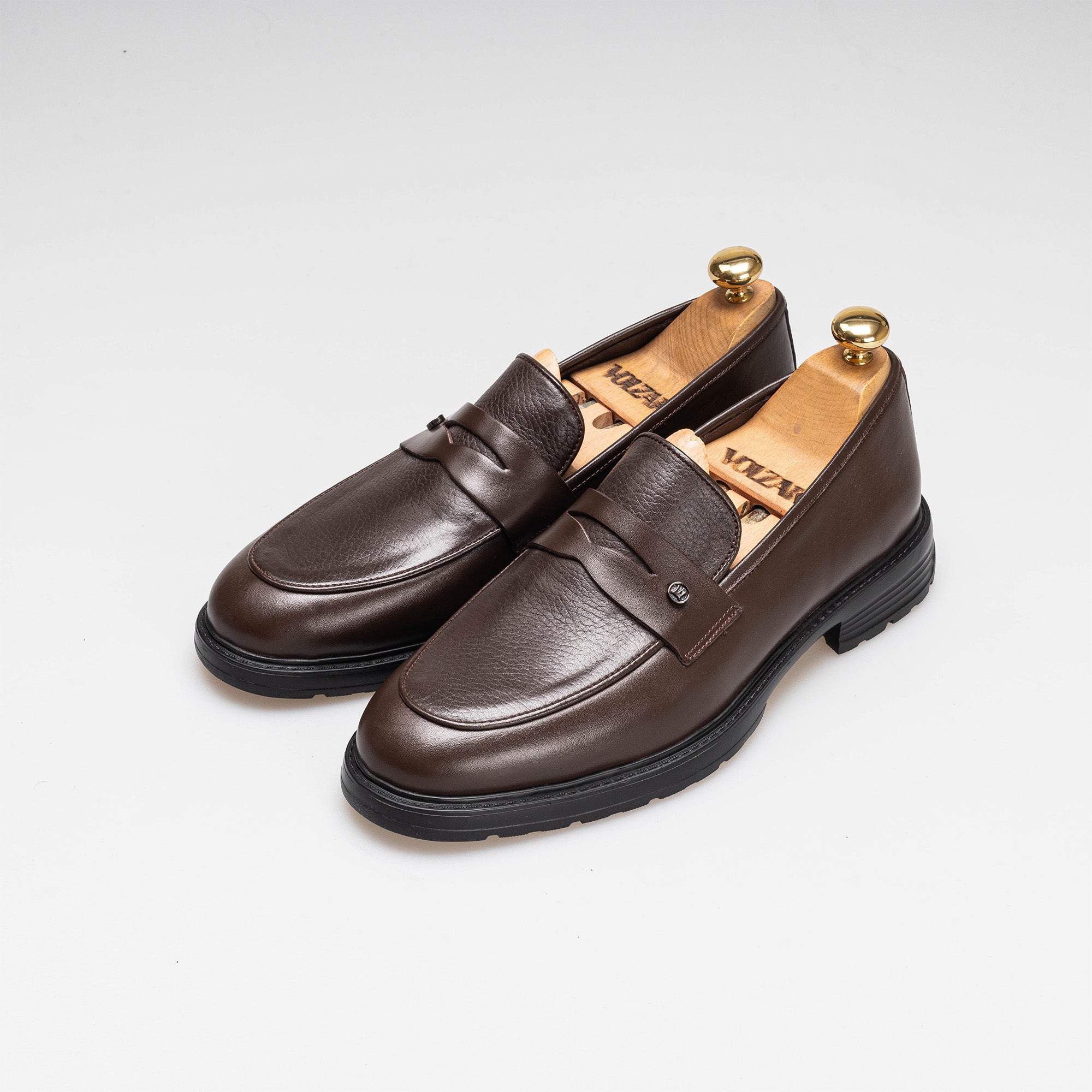 Volzak 2149 Brown leather shoe