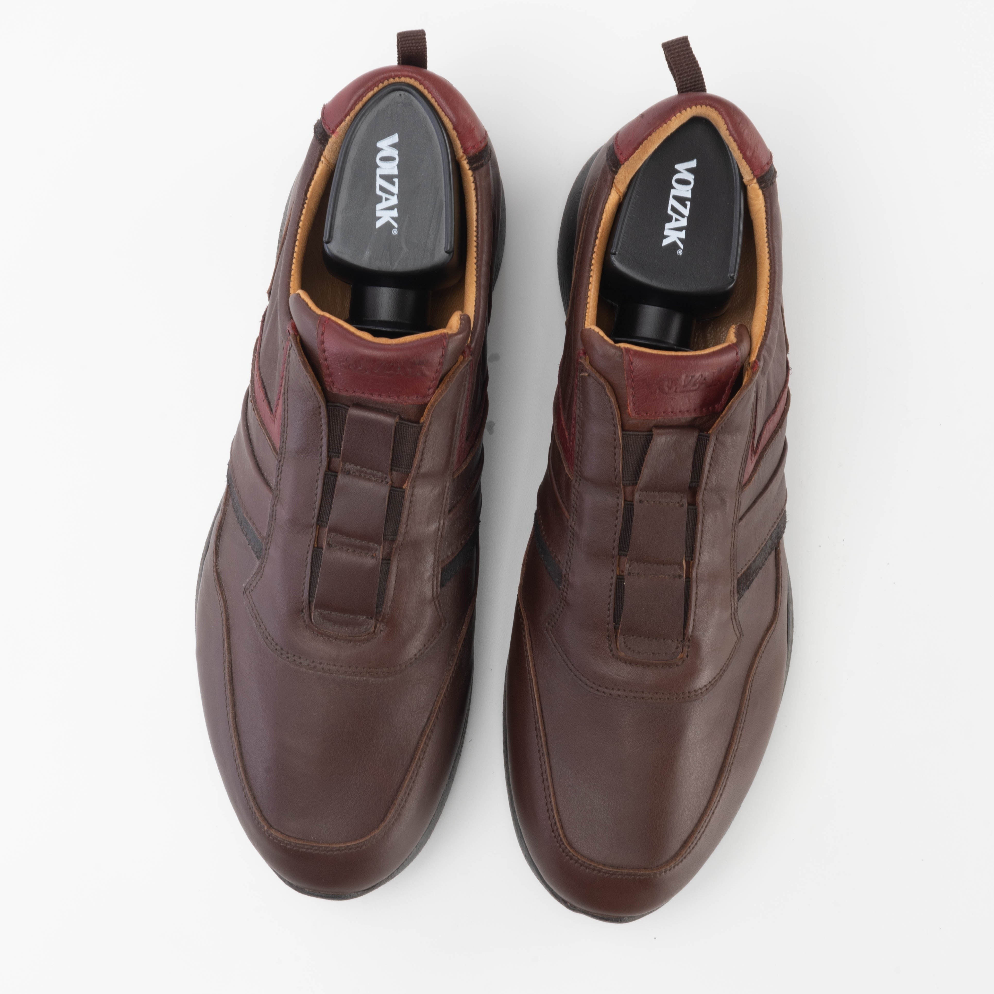 Volzak 586 Brown Leather Espadrille