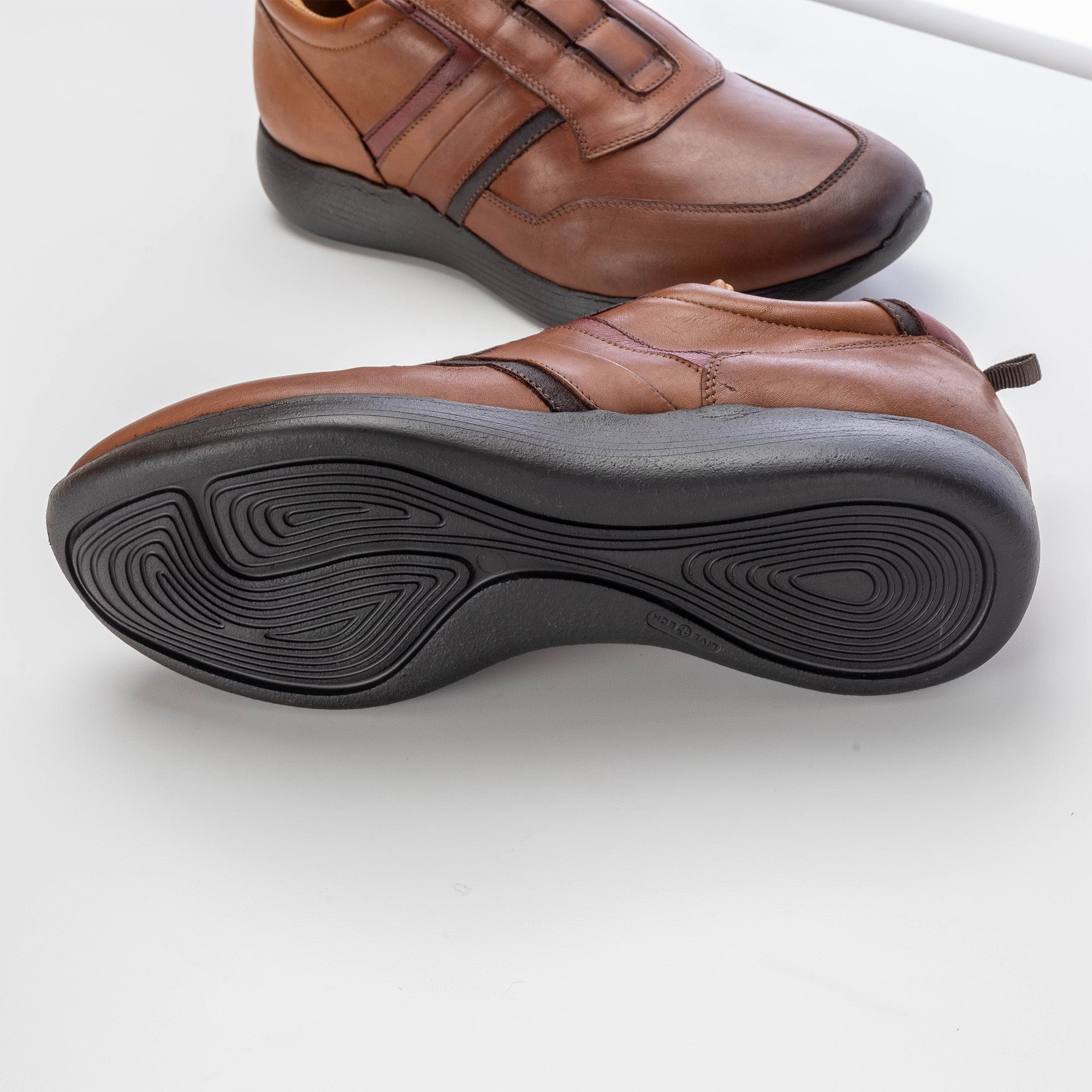 Volzak 586 Camel leather espadrille