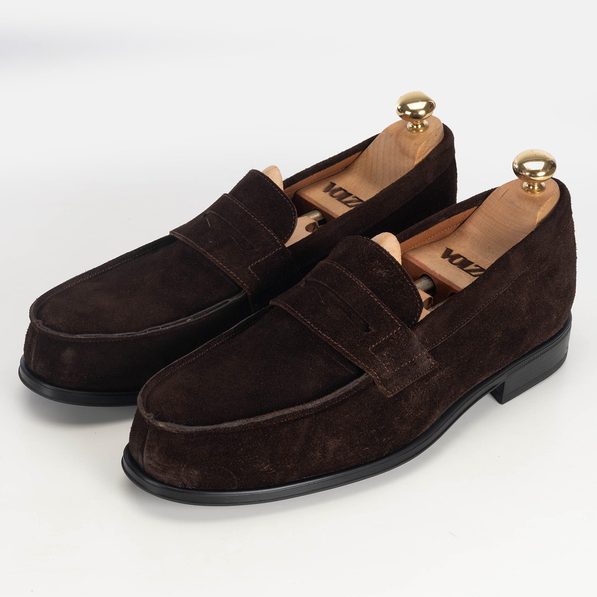 Volzak 5157 brown suede moccasin