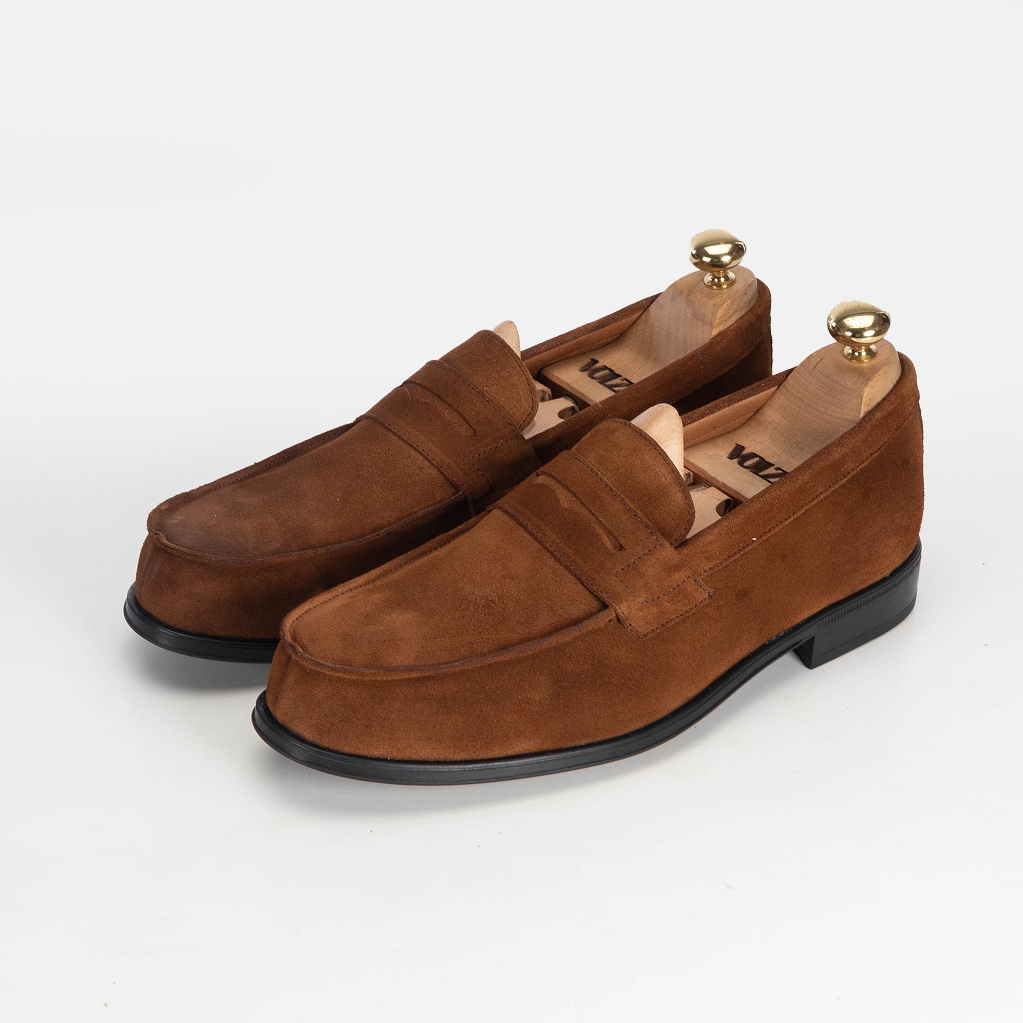 Volzak 5157 camel suede moccasin