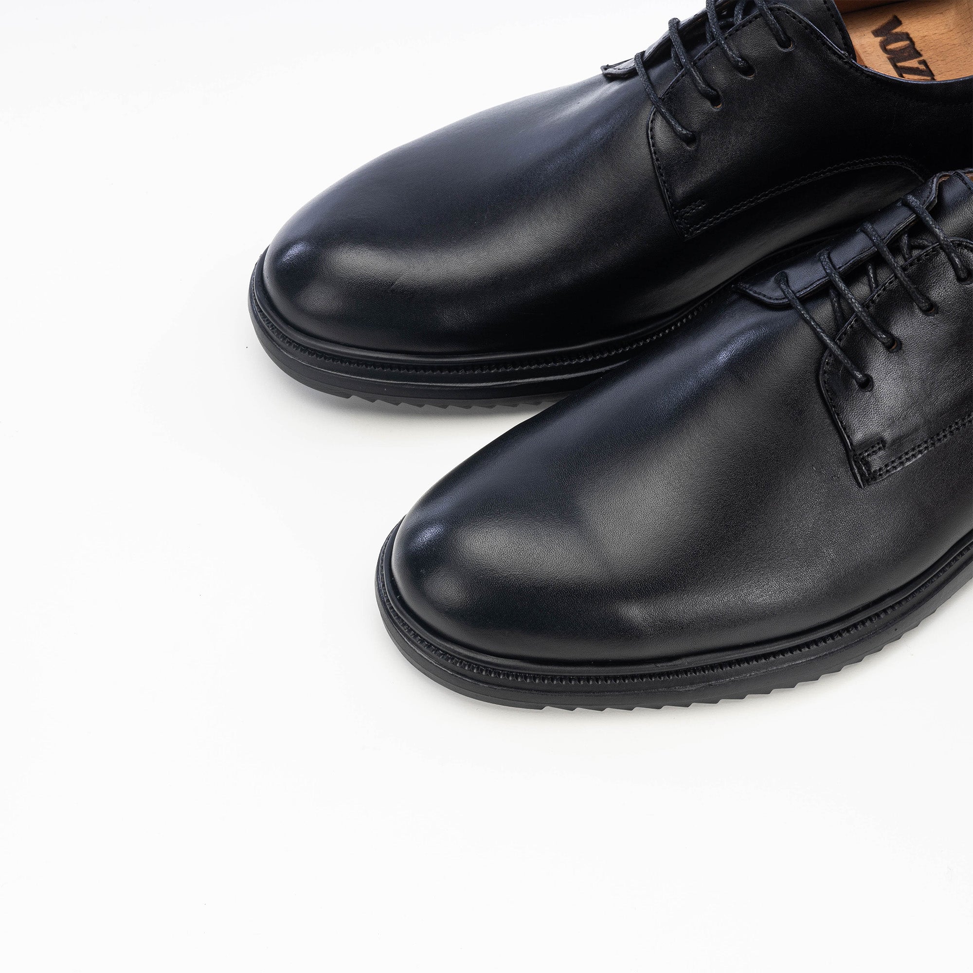 Volzak 5265 black leather shoe