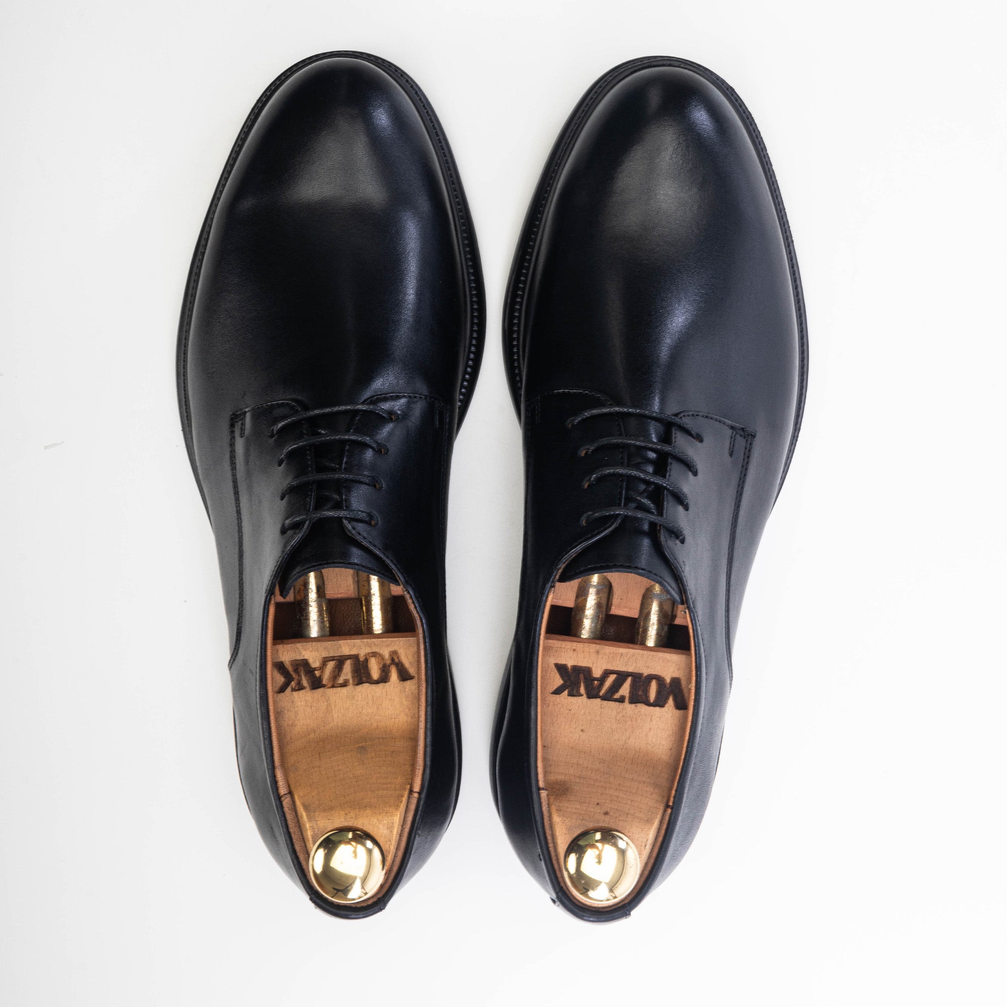Volzak 5265 black leather shoe