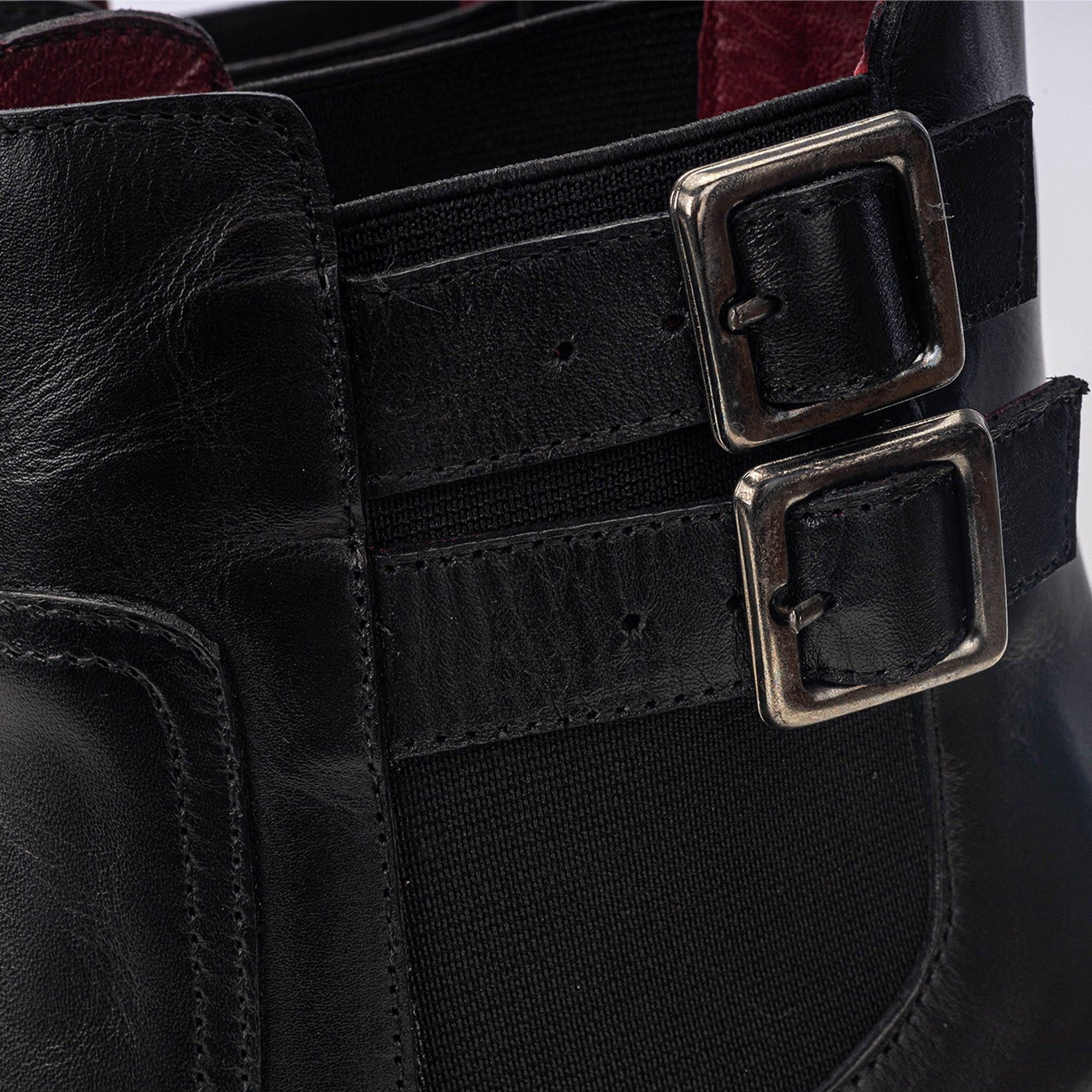 Volzak 2026 Black Leather Ankle Boot