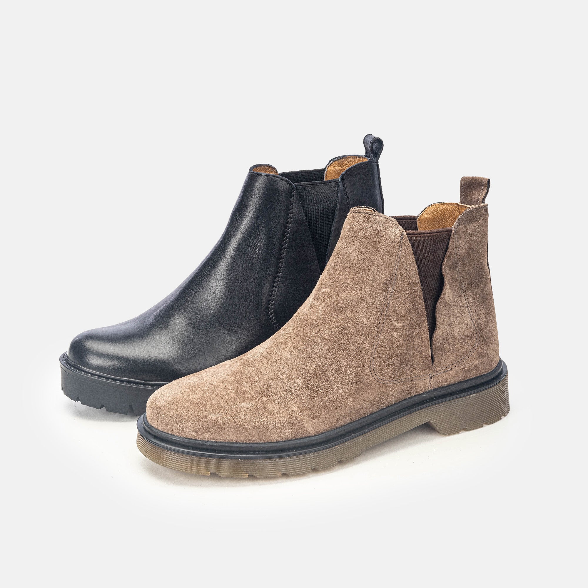 Volzak 109 Taupe Suede Ankle Boot
