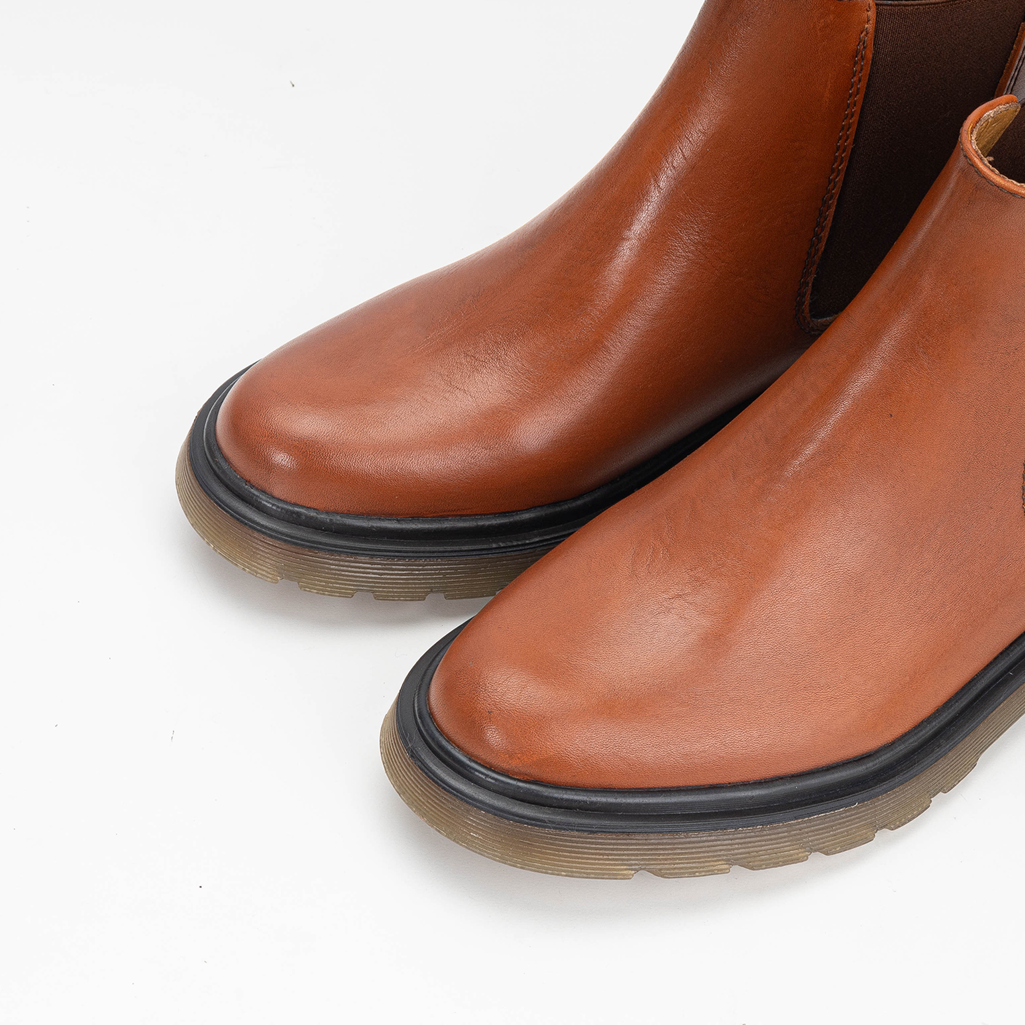 Volzak 110 Camel Leather Ankle Boot