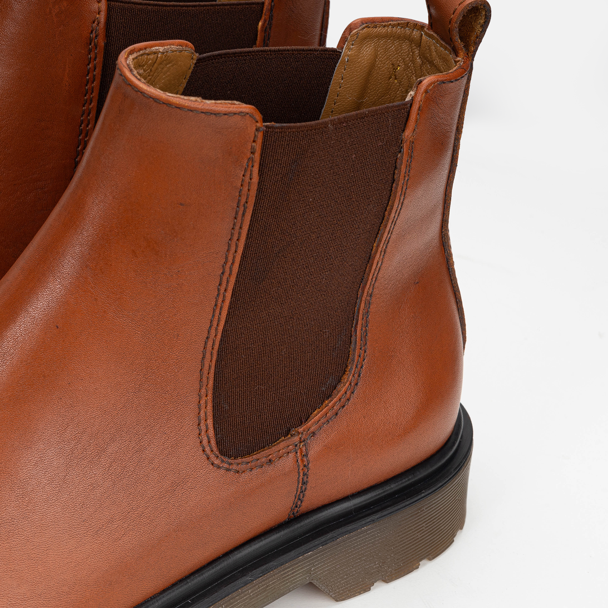 Volzak 110 Camel Leather Ankle Boot