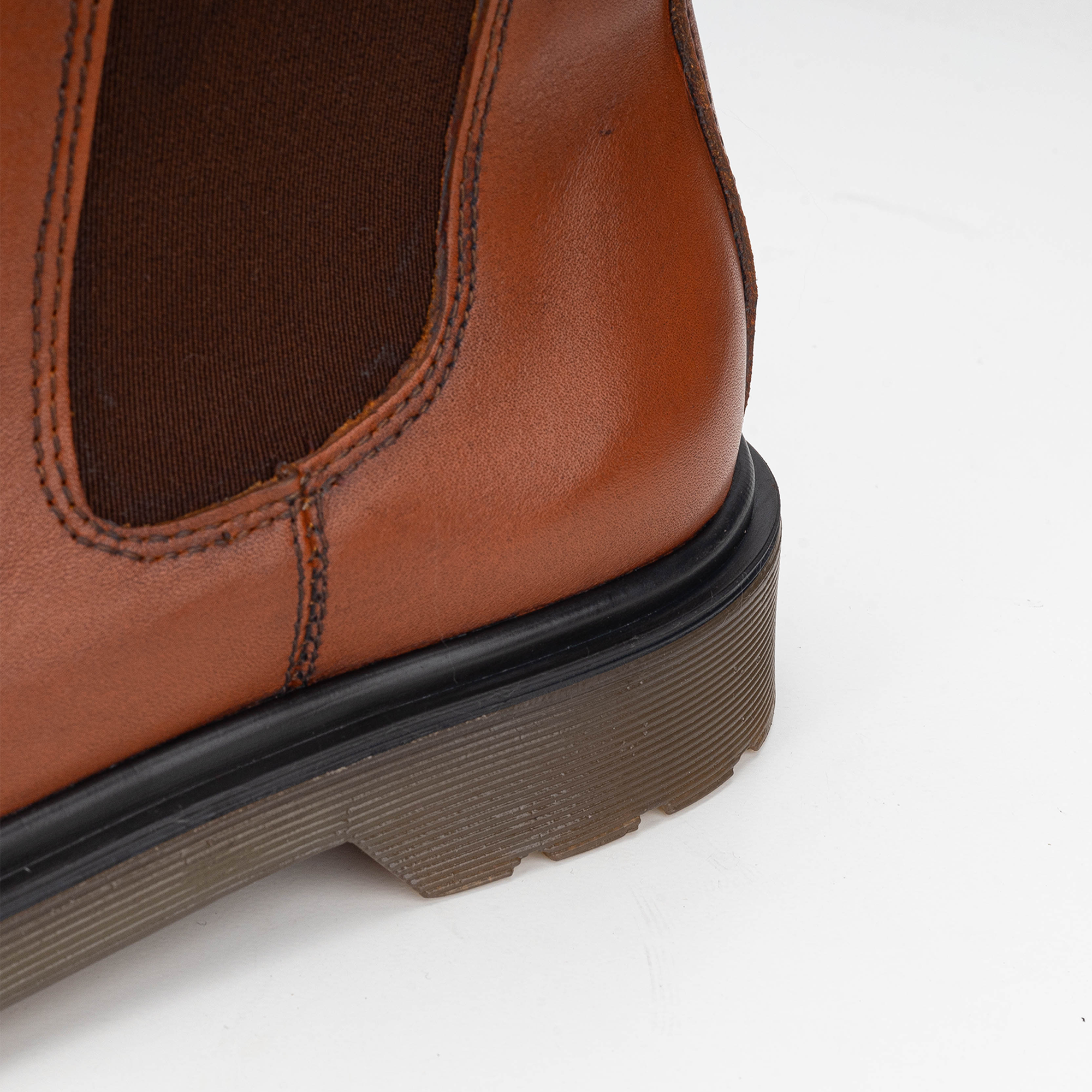 Volzak 110 Camel Leather Ankle Boot
