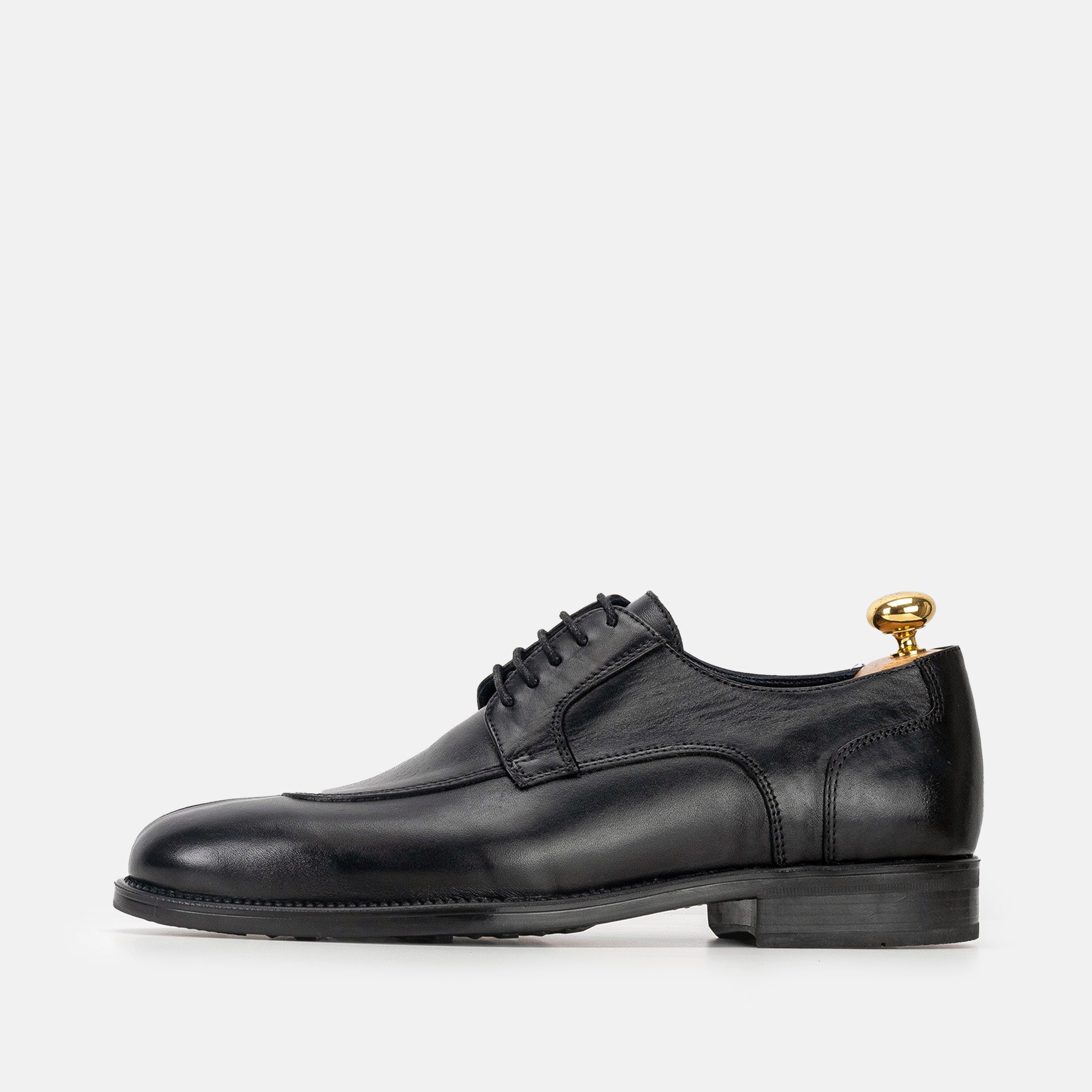 Volzak 0704 s Black Leather Shoe