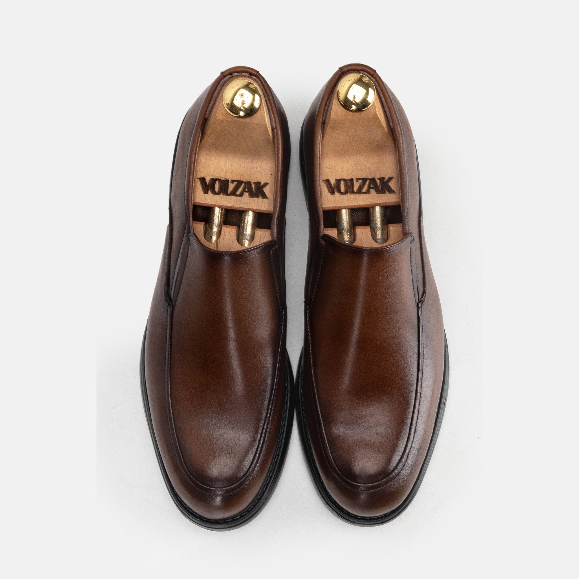 Volzak 5316 Vintage Brown Leather Shoe