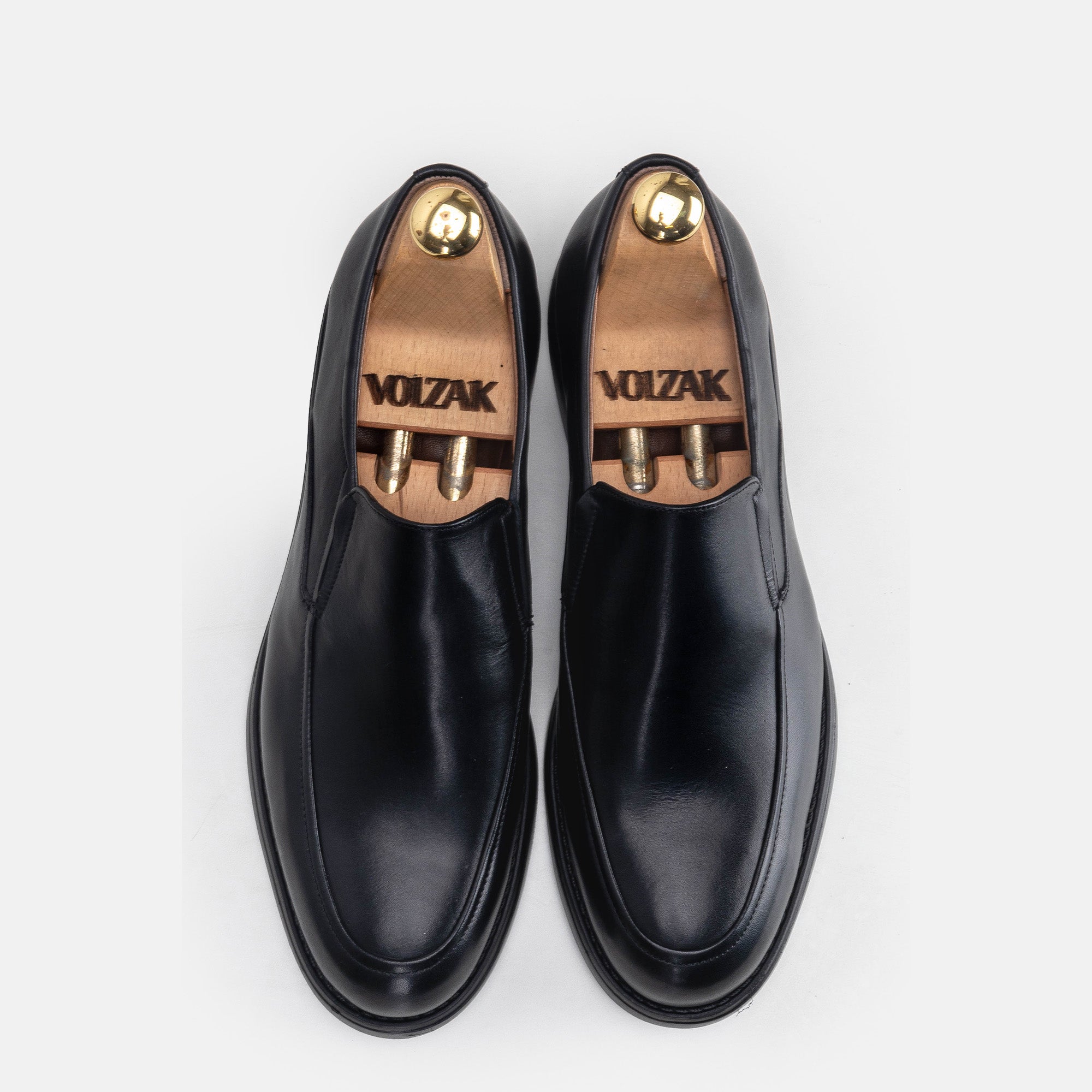 Volzak 5316 leather shoe Black