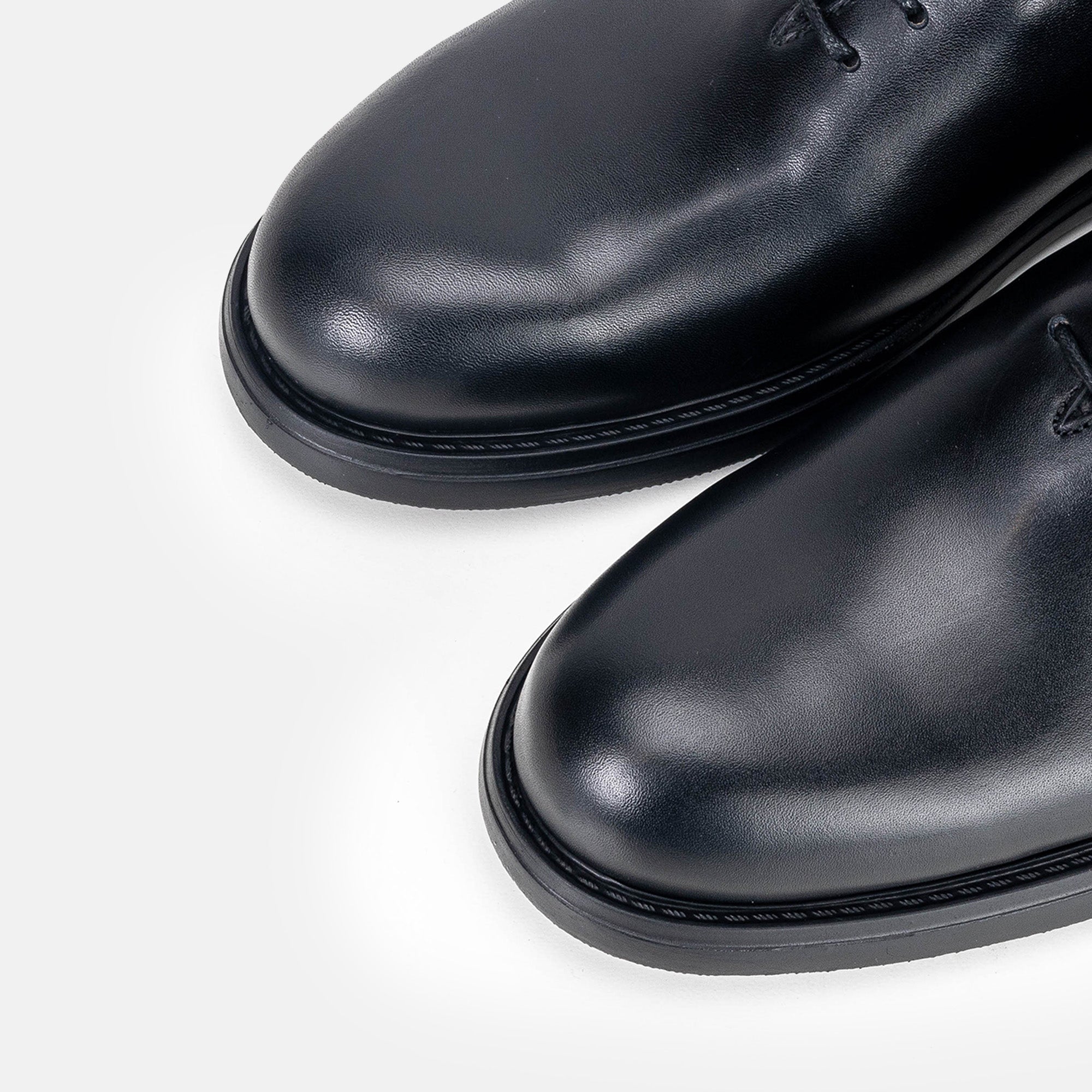 Volzak 5327 leather shoe Black