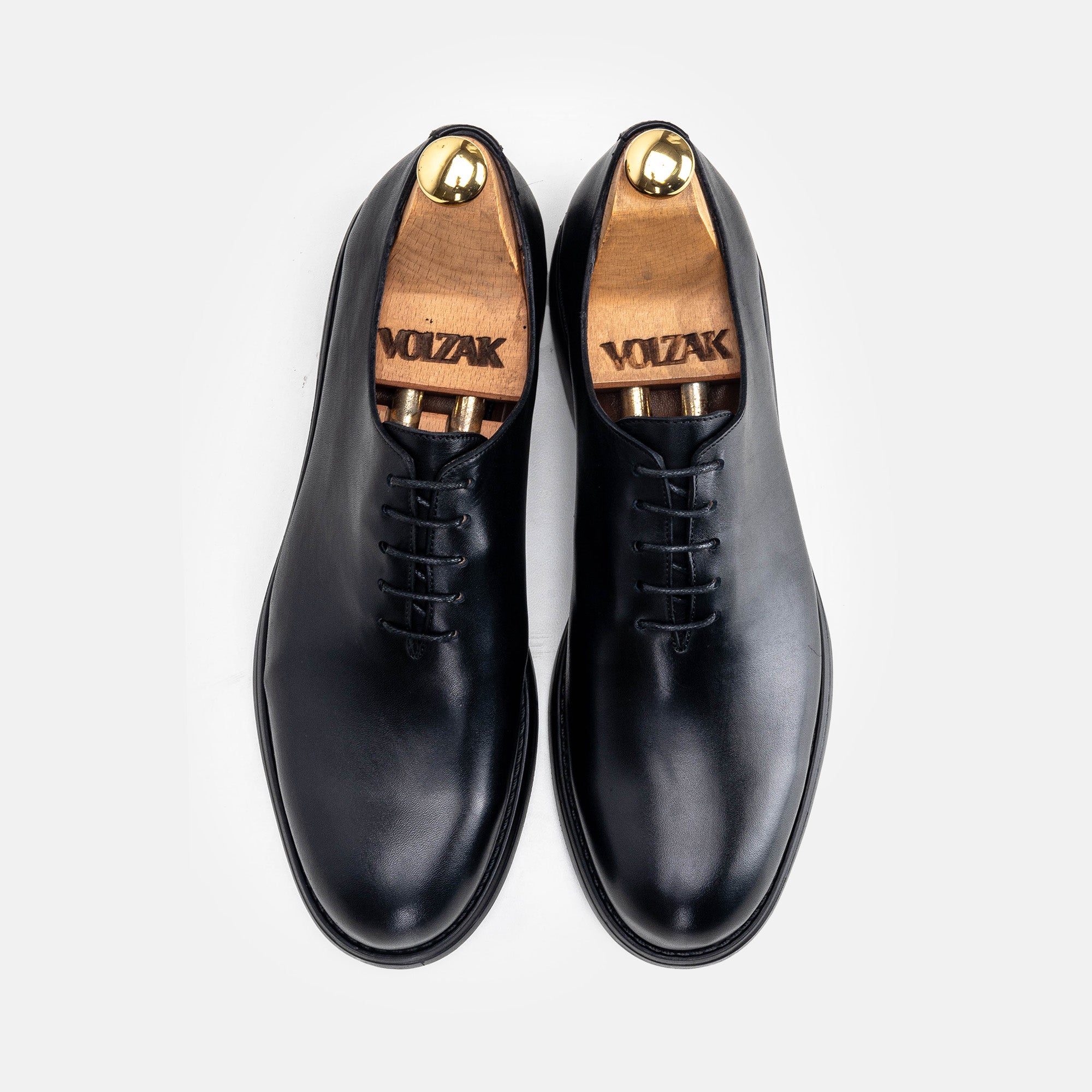 Volzak 5327 leather shoe Black