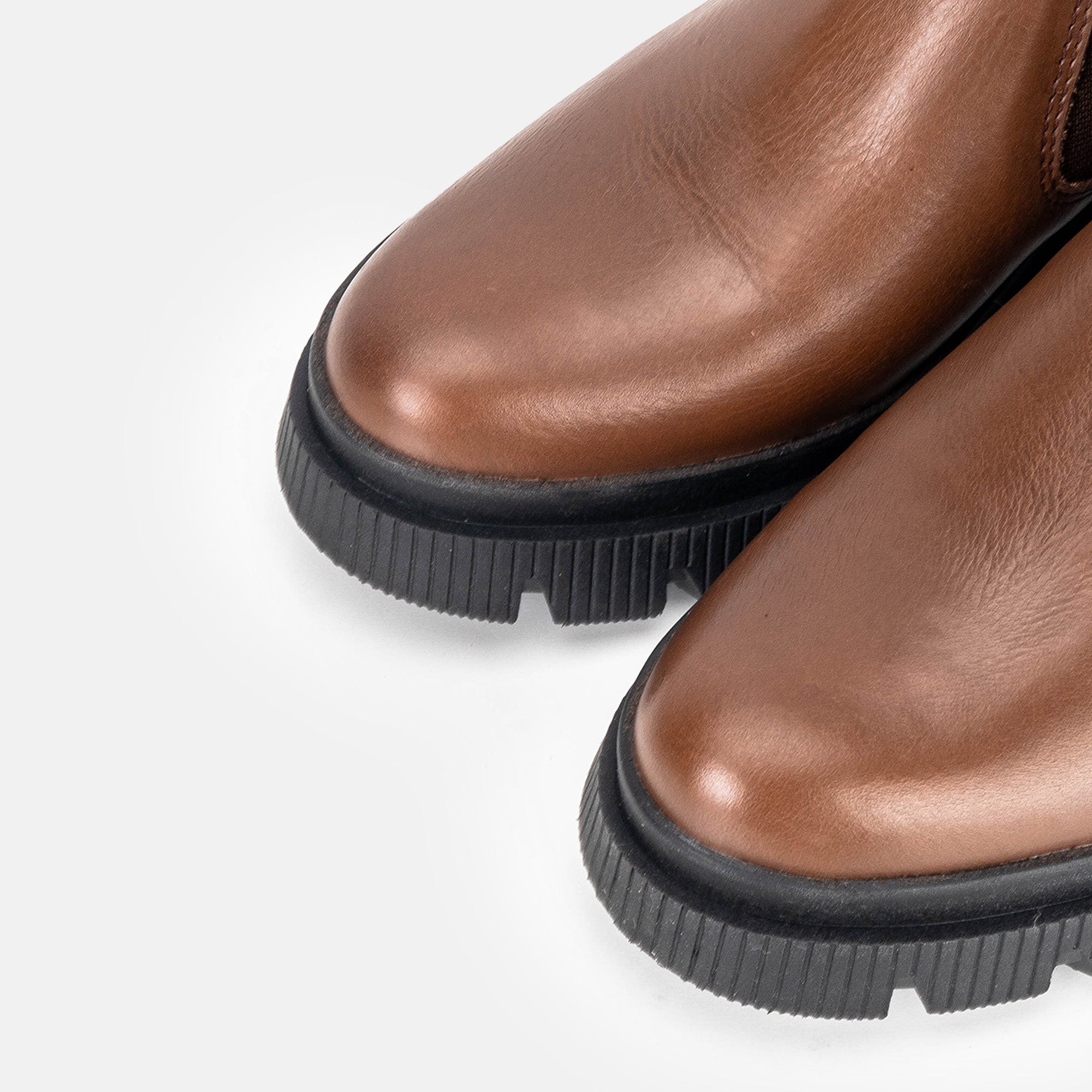 Volzak 1088 Brown Leather Ankle Boot