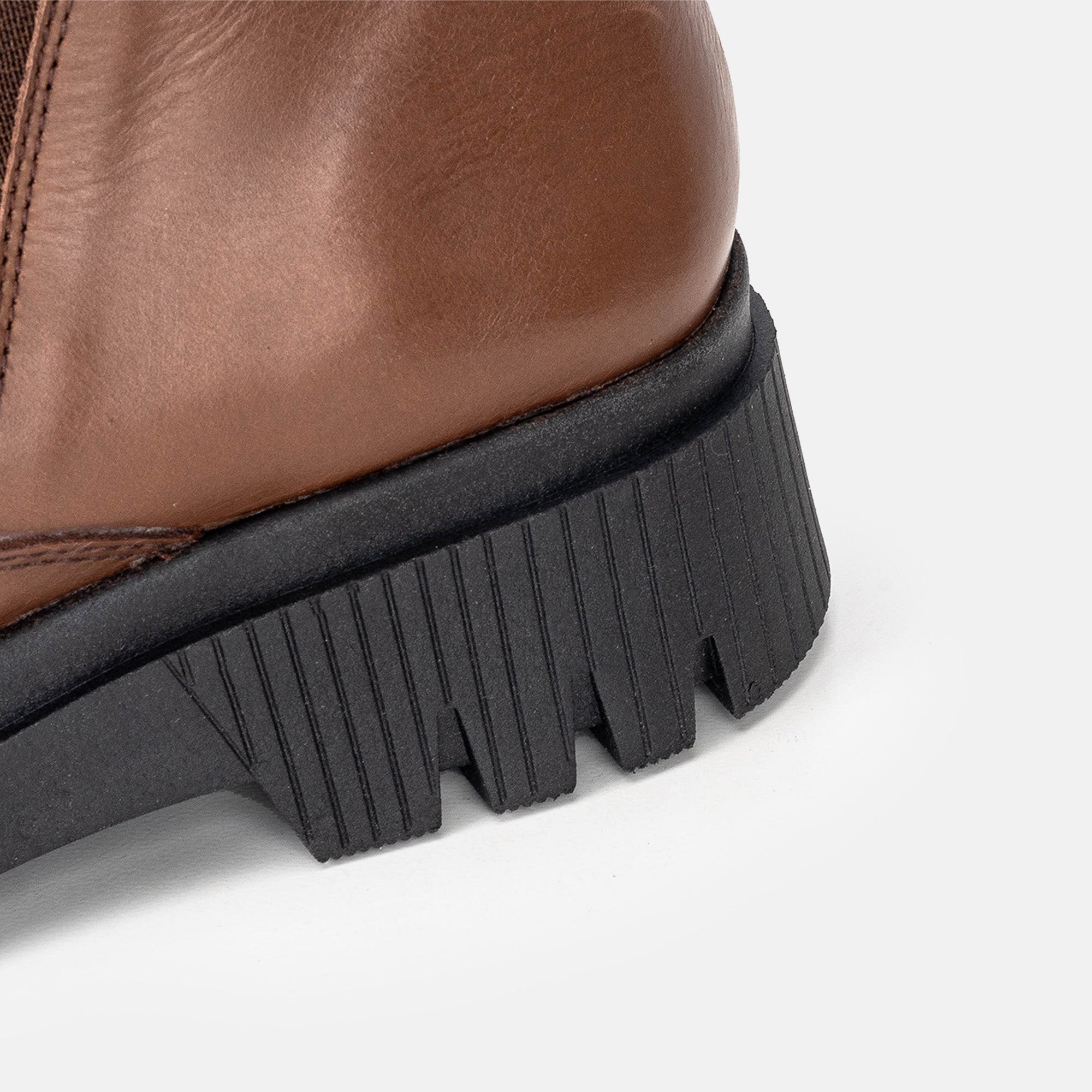 Volzak 1088 Brown Leather Ankle Boot