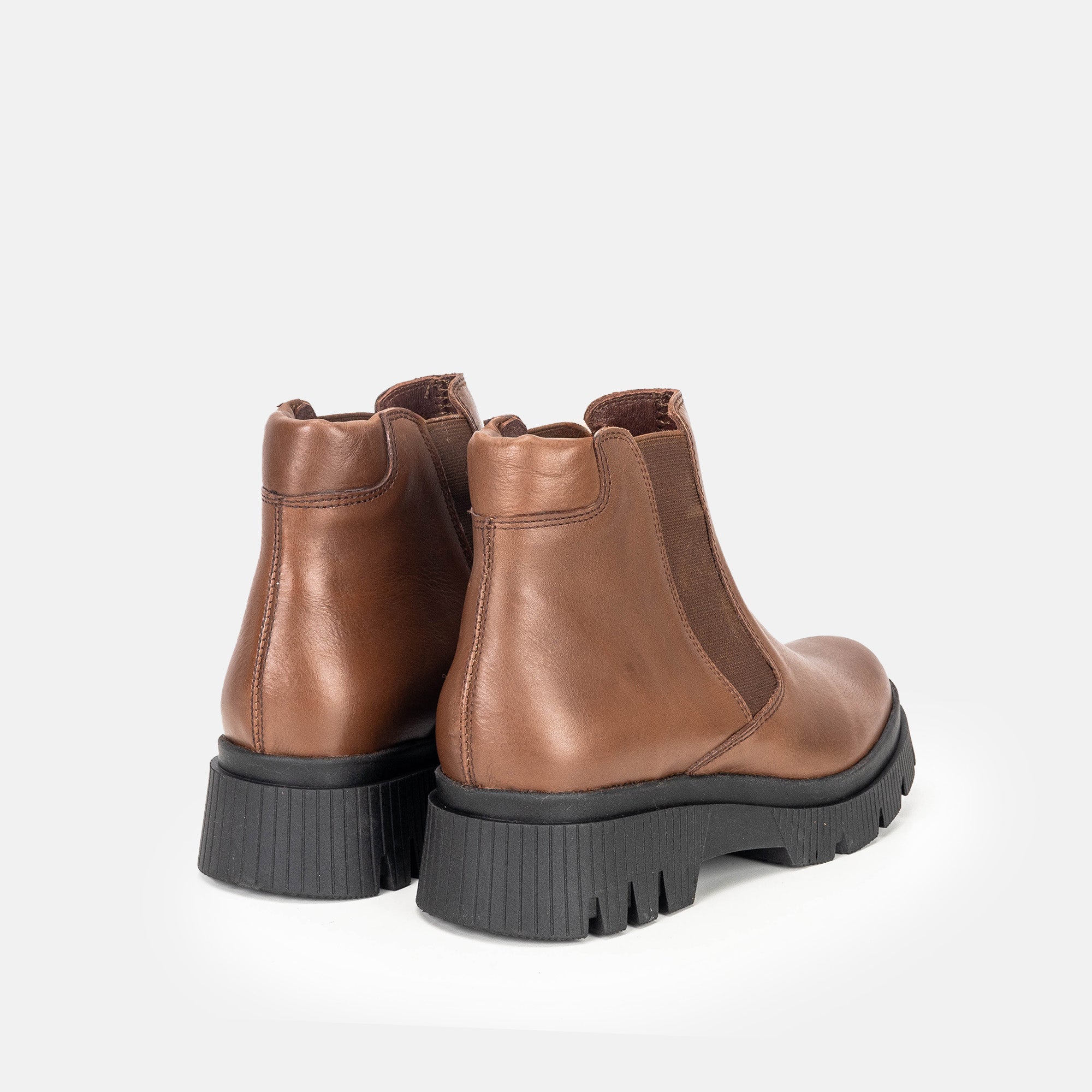 Volzak 1088 Brown Leather Ankle Boot