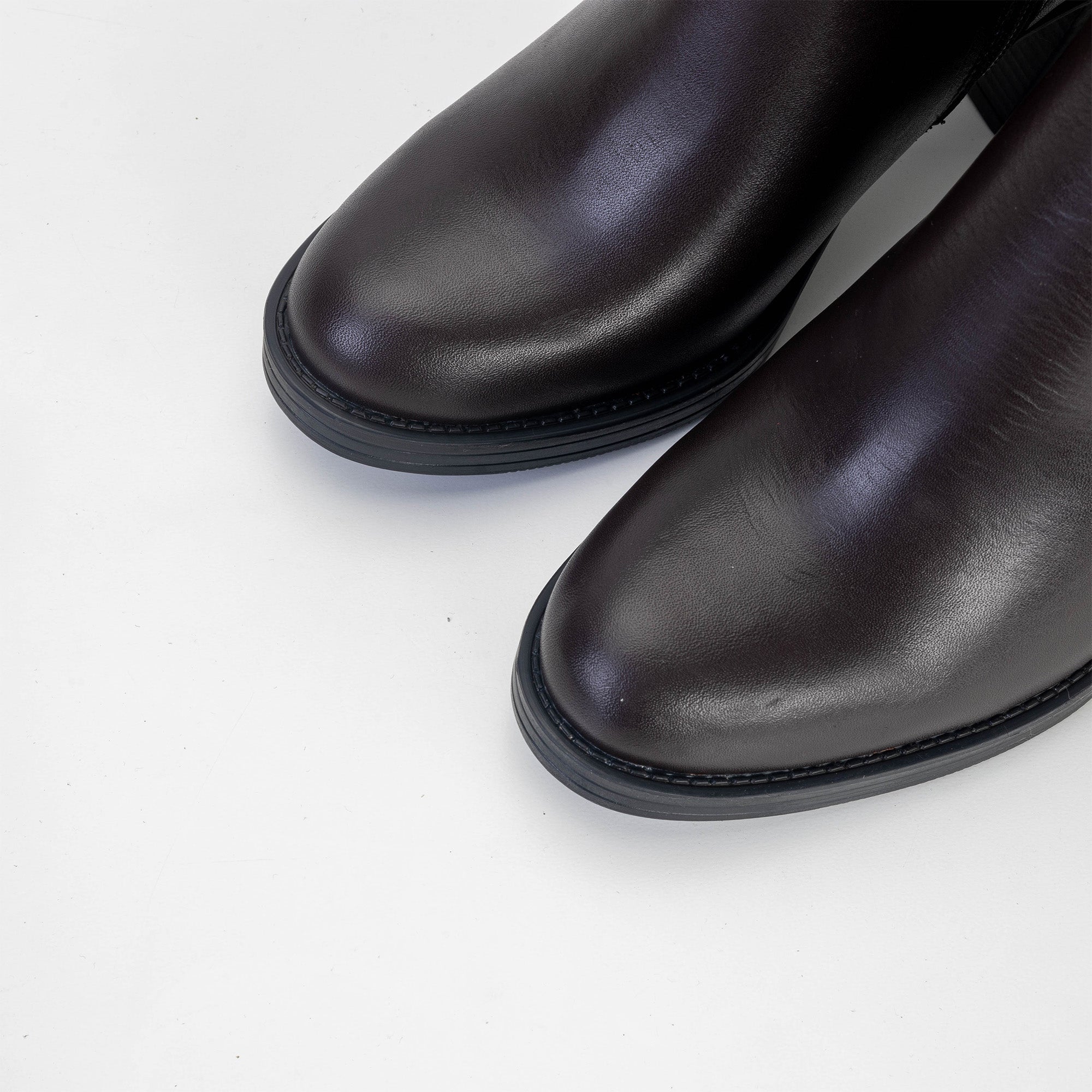 Volzak 9919 Dark Brown Leather Ankle Boot
