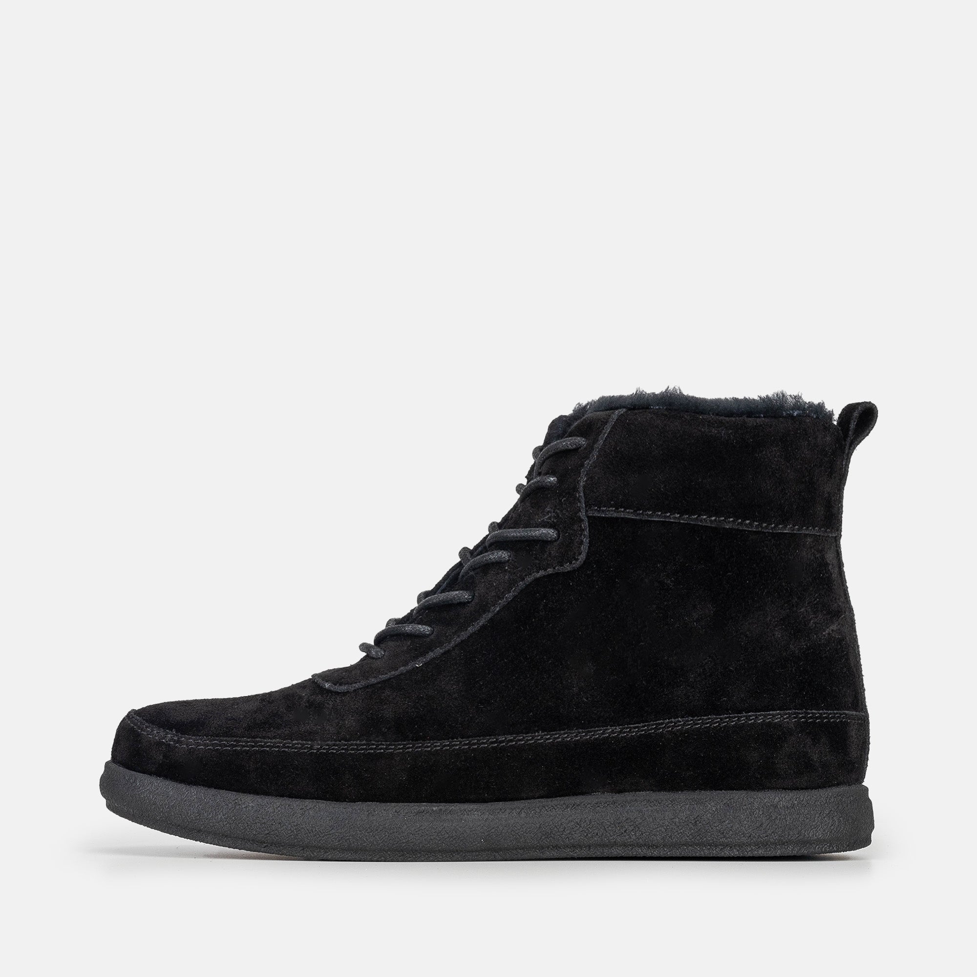 Volzak 7203 Black Suede Ankle Boot