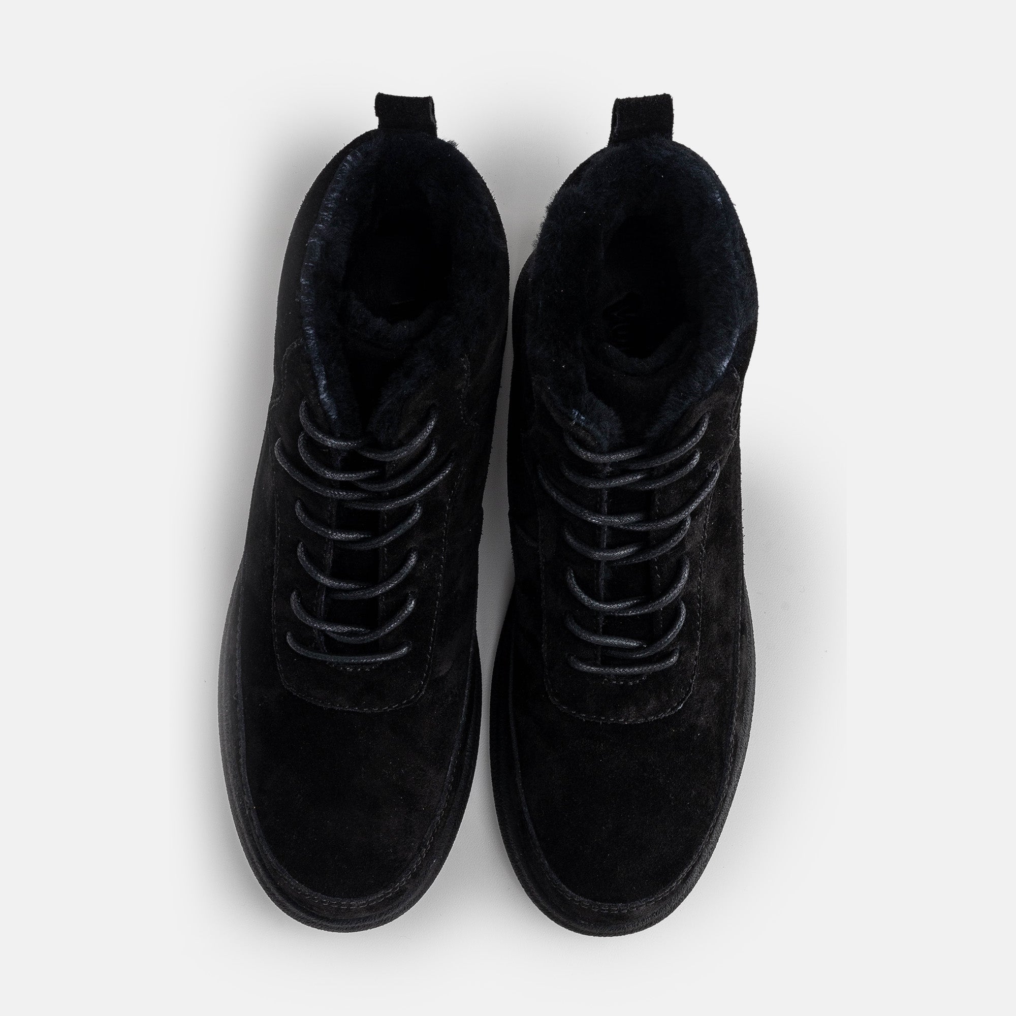 Volzak 7203 Black Suede Ankle Boot